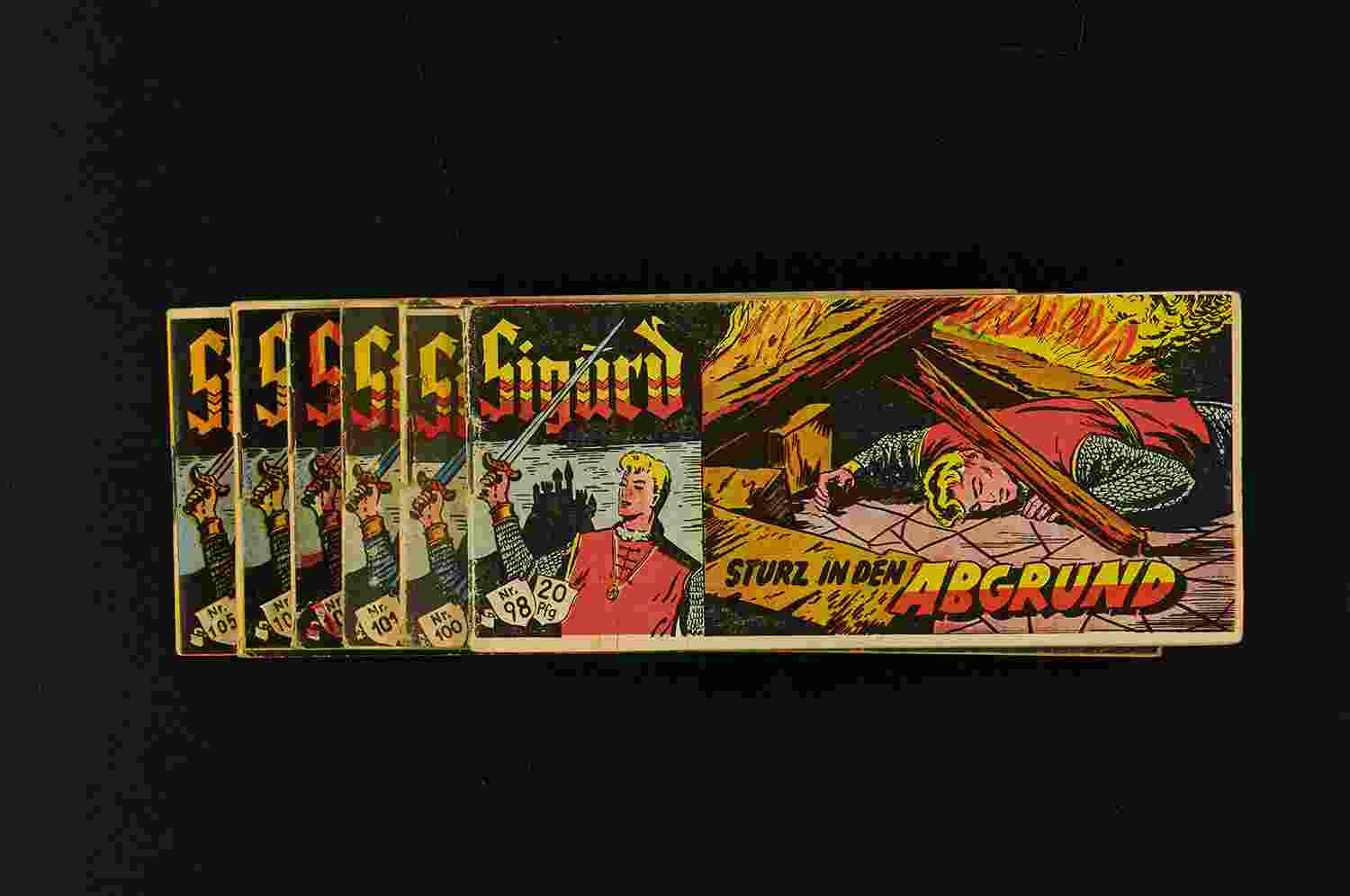 Sigurd Picc. 20 Pf. Konvolut 6 Stk. 