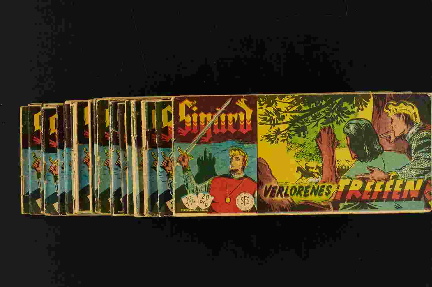 Sigurd Picc. 20 Pf. Konvolut 29 Stk. 