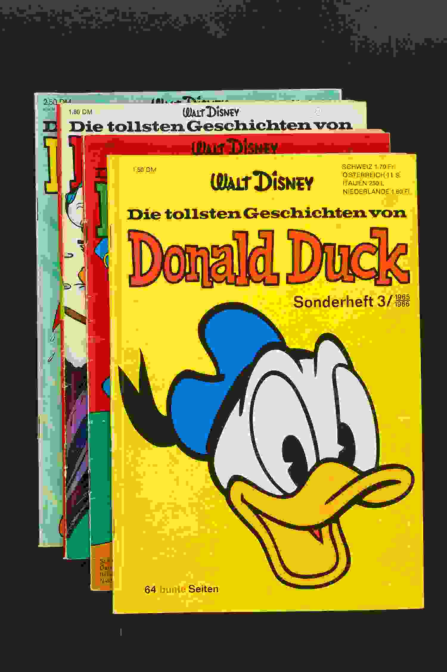 Tollste Geschichten v. D. Duck 4 Hefte  