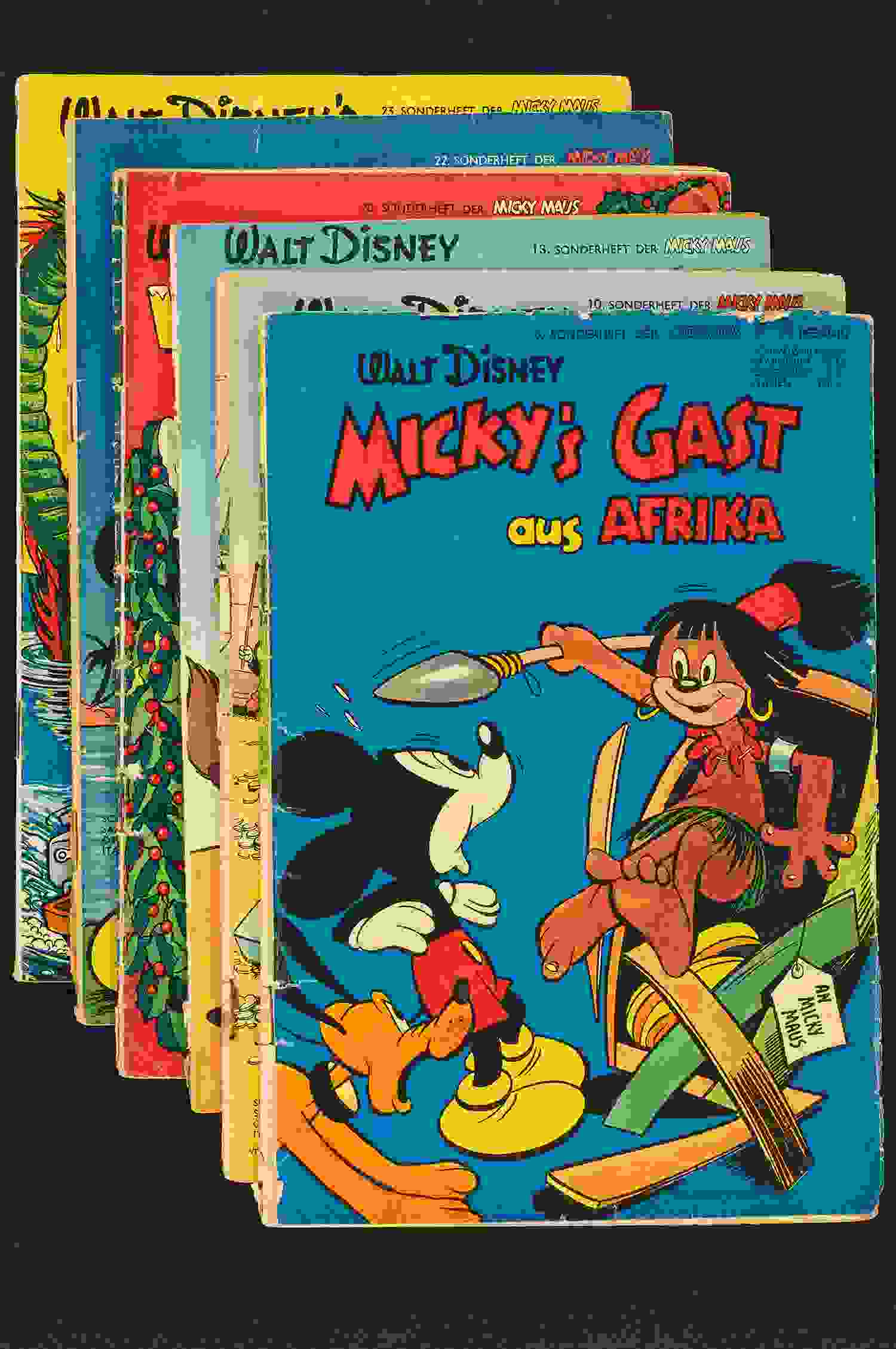 Micky Maus Konv. 6 Hefte 