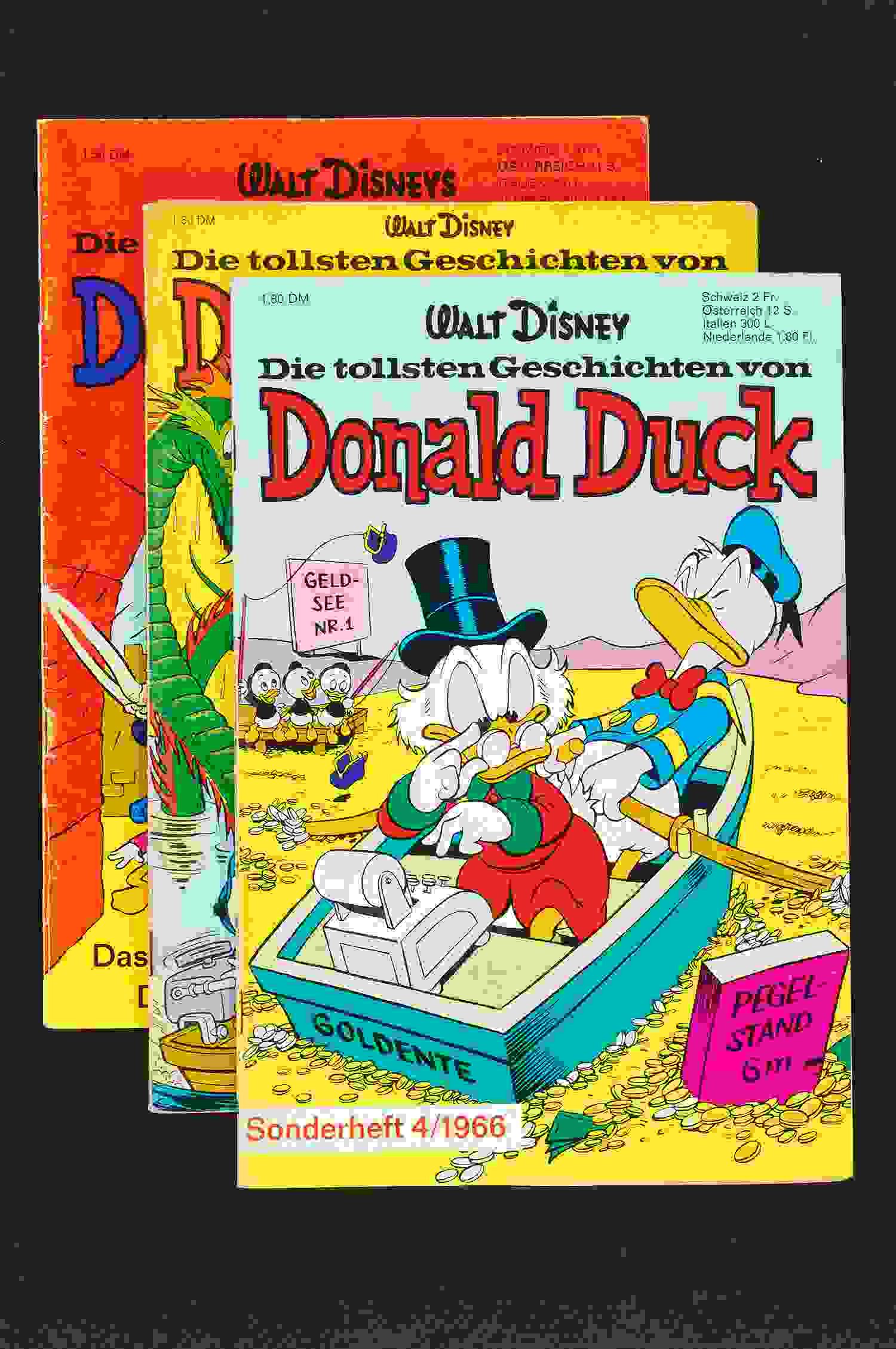 Tollste Geschichten v. D. Duck 3 Hefte  