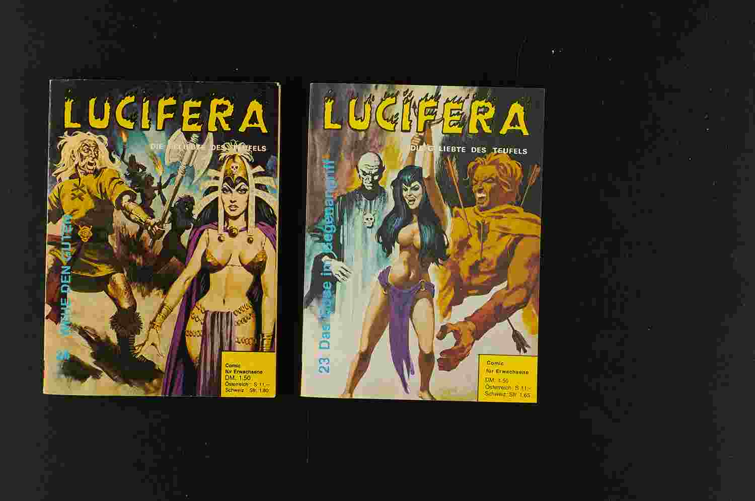 Lucifera Tb. Konvolut 2 Taschenbücher 