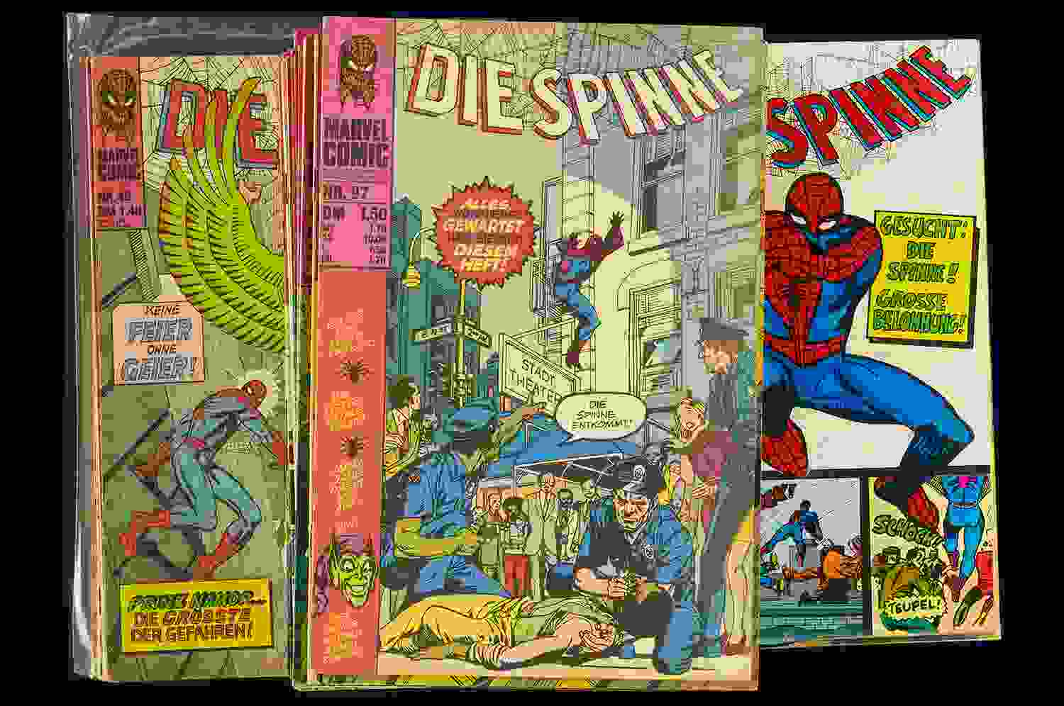 Die Spinne 2-137 fast komplett 