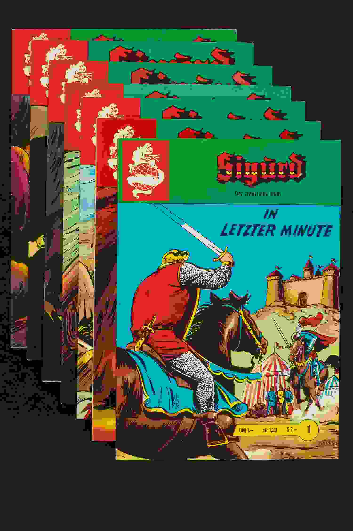 Sigurd Gb. 1-7 komplett 