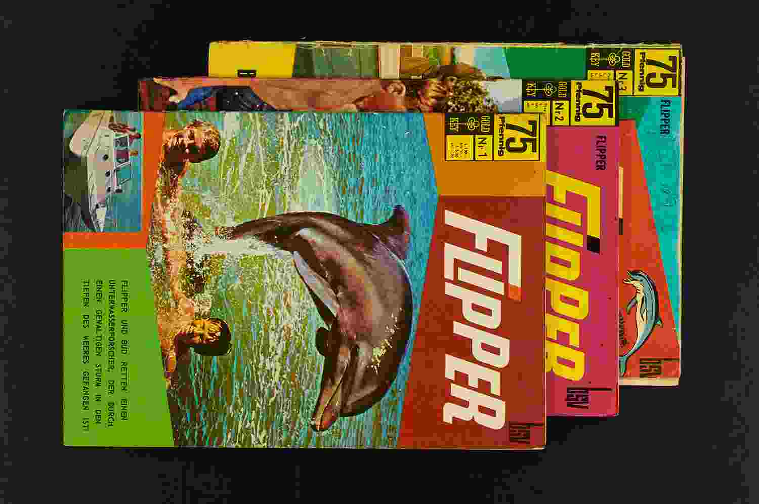 Flipper Gb. Komplett 1- 3 