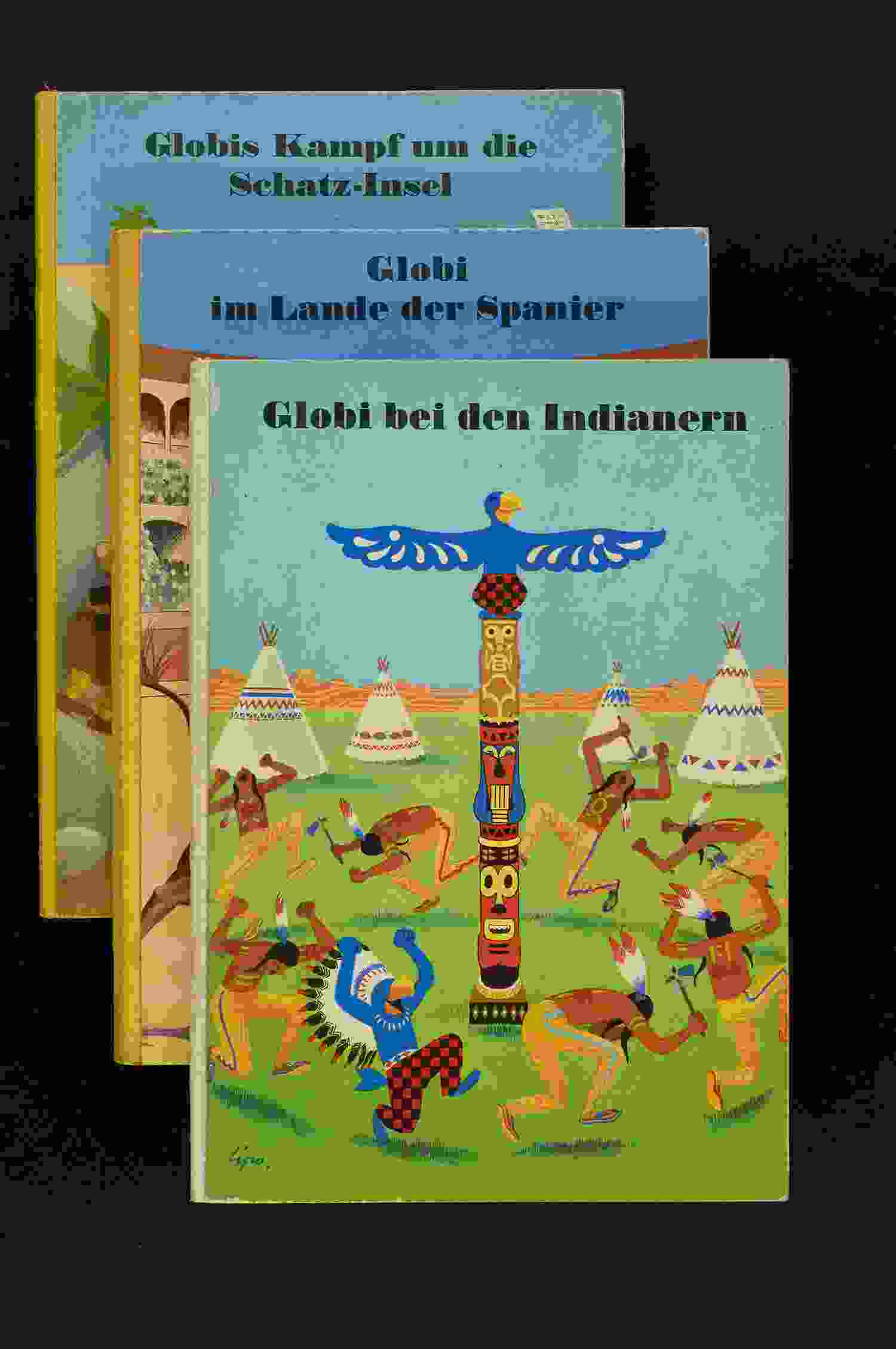 Globi Konvolut 3 Bücher 