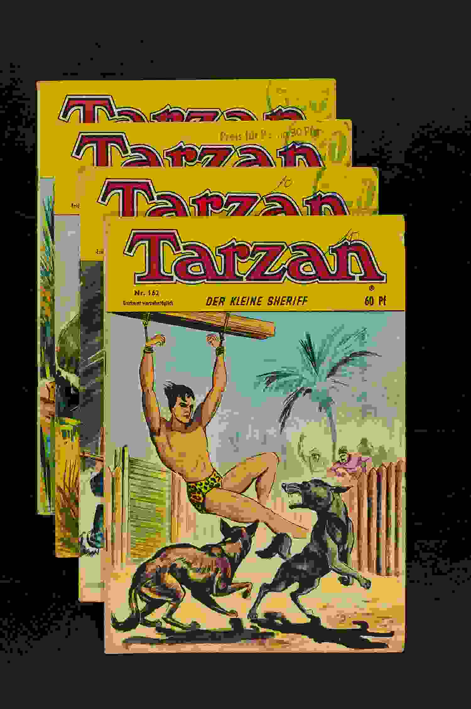 Tarzan Konvolut 4 Mondial Hefte 