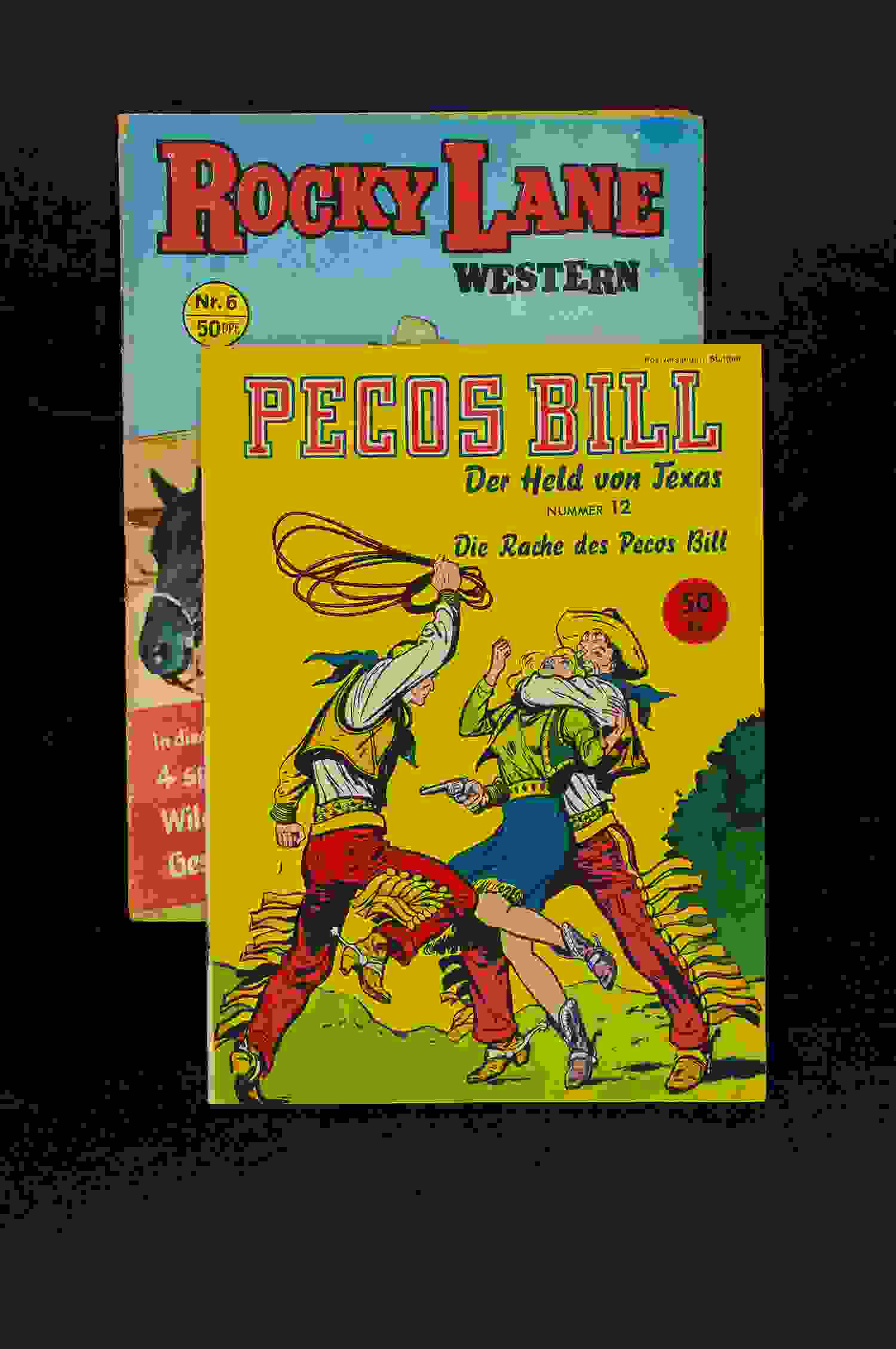 Western Konvolut 2 Stk. 50er Jahre 