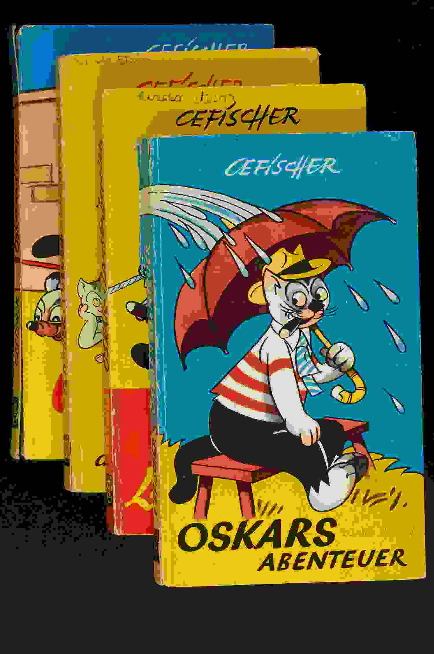 Oskar Bücher Konvolut 4 Stk. 