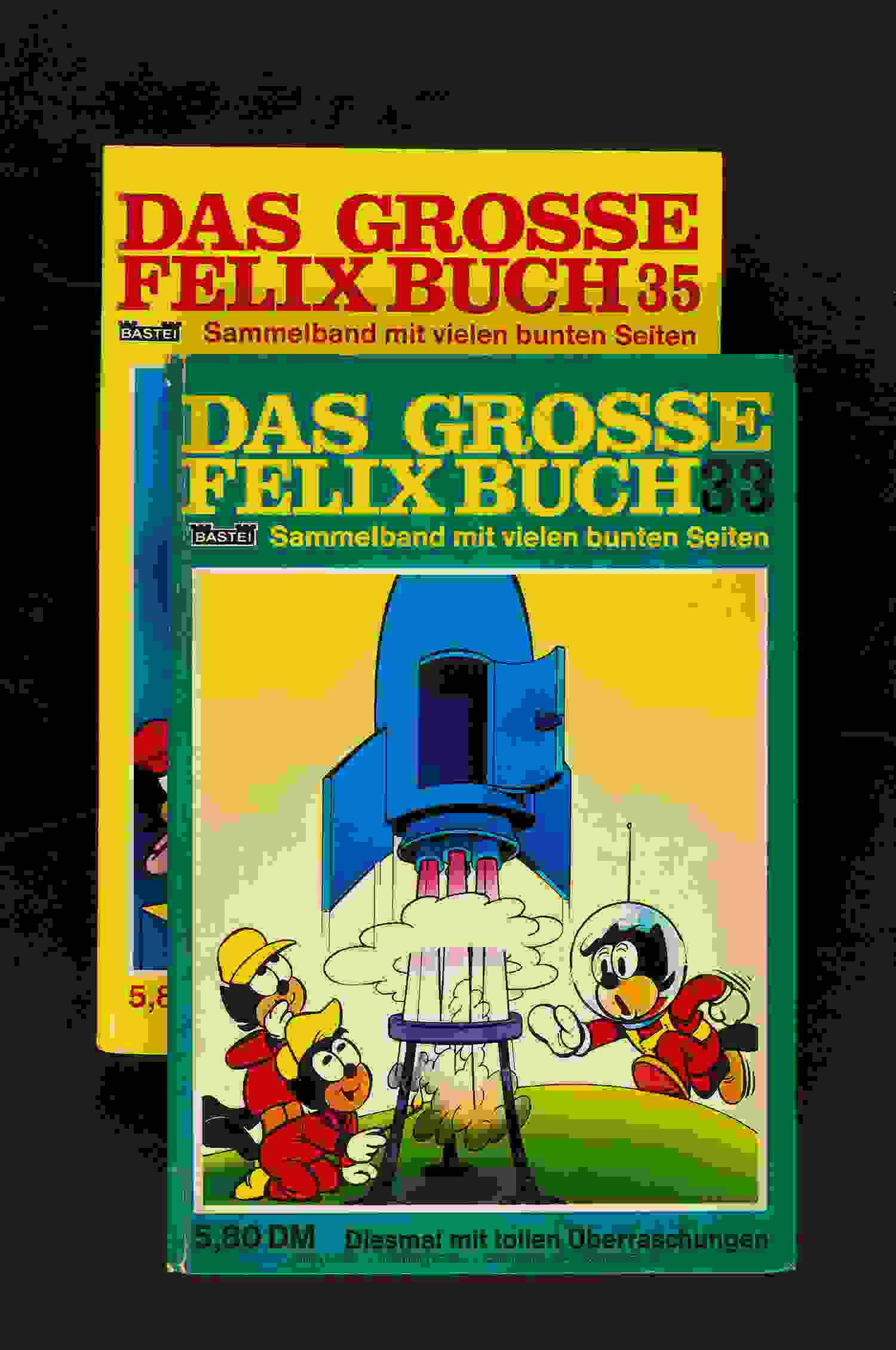 Felix HC-Sammelband Nr. 33 und 35 