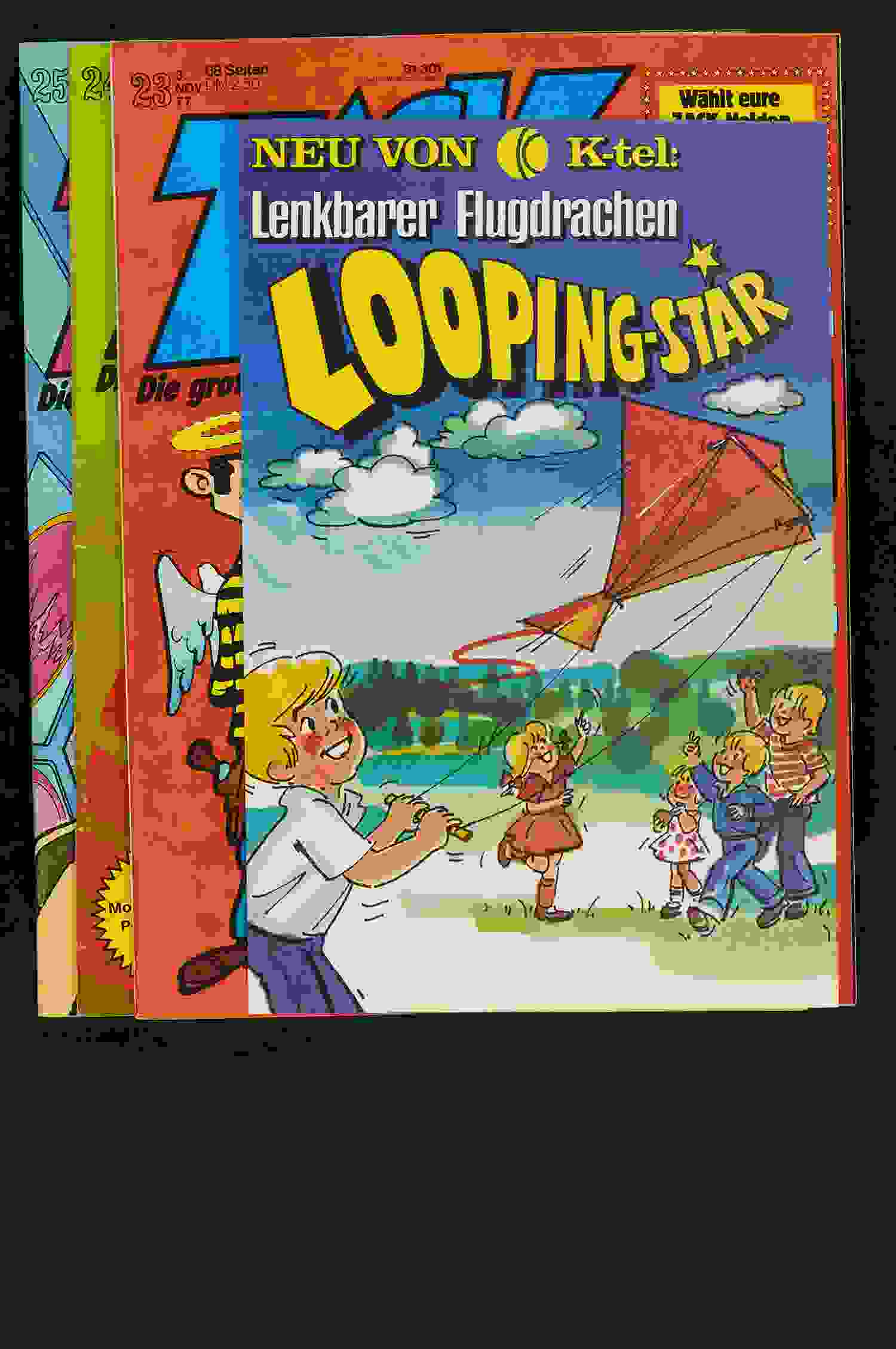 Zack 1977 GbÜ Konvolut 3 Hefte 