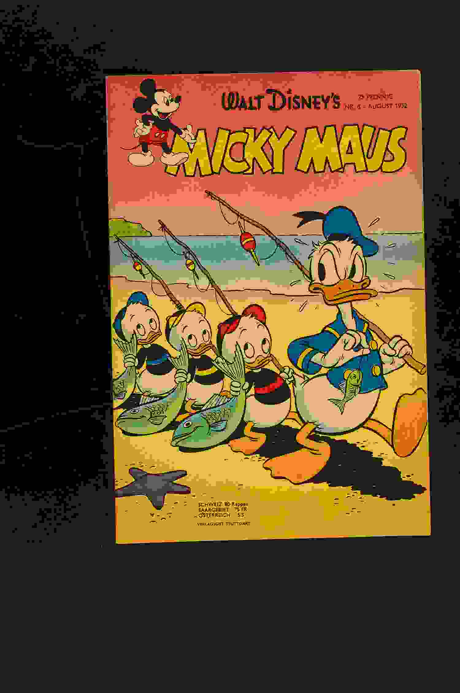 Micky Maus  Nr. 8/1952 
