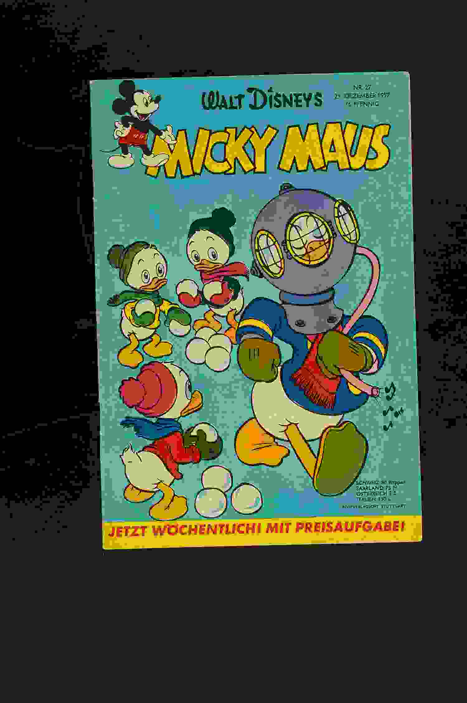 Micky Maus  Nr. 27/1957 