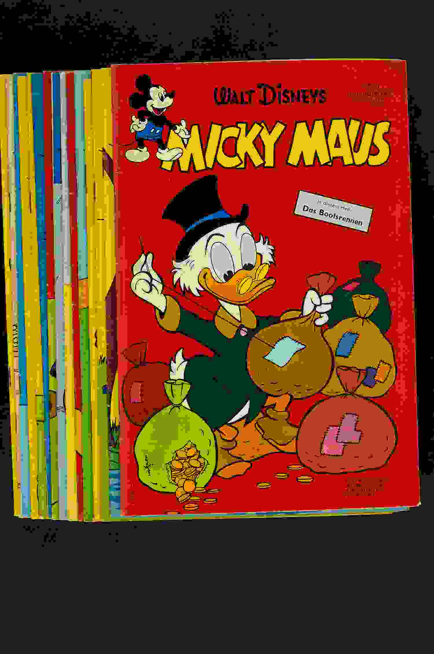Micky Maus Konv. 15 Hefte 1963 