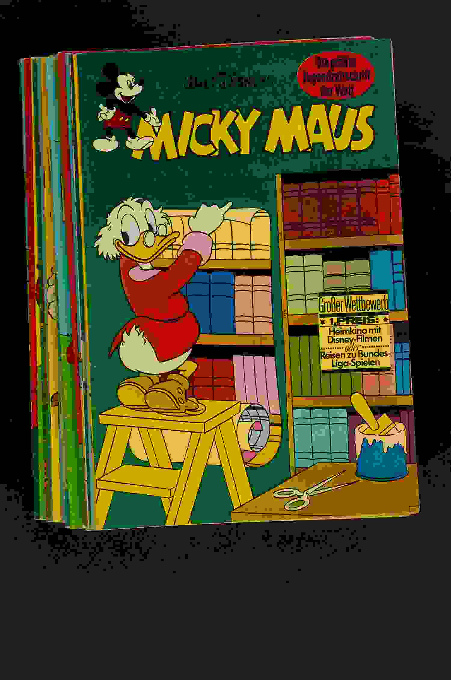 Micky Maus Konv. 22 Hefte 1966 
