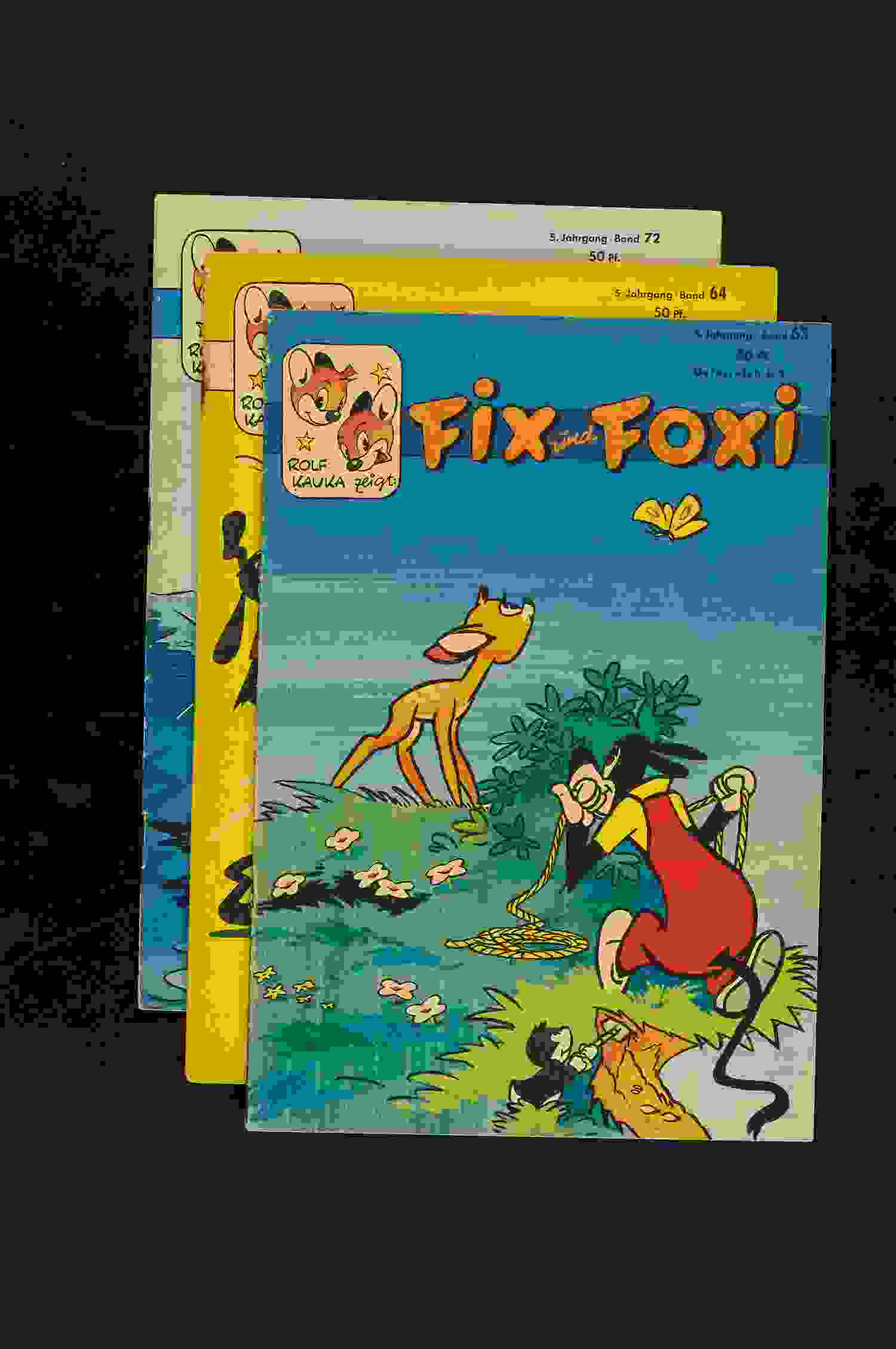 Fix und Foxi Konvolut 3 Hefte 