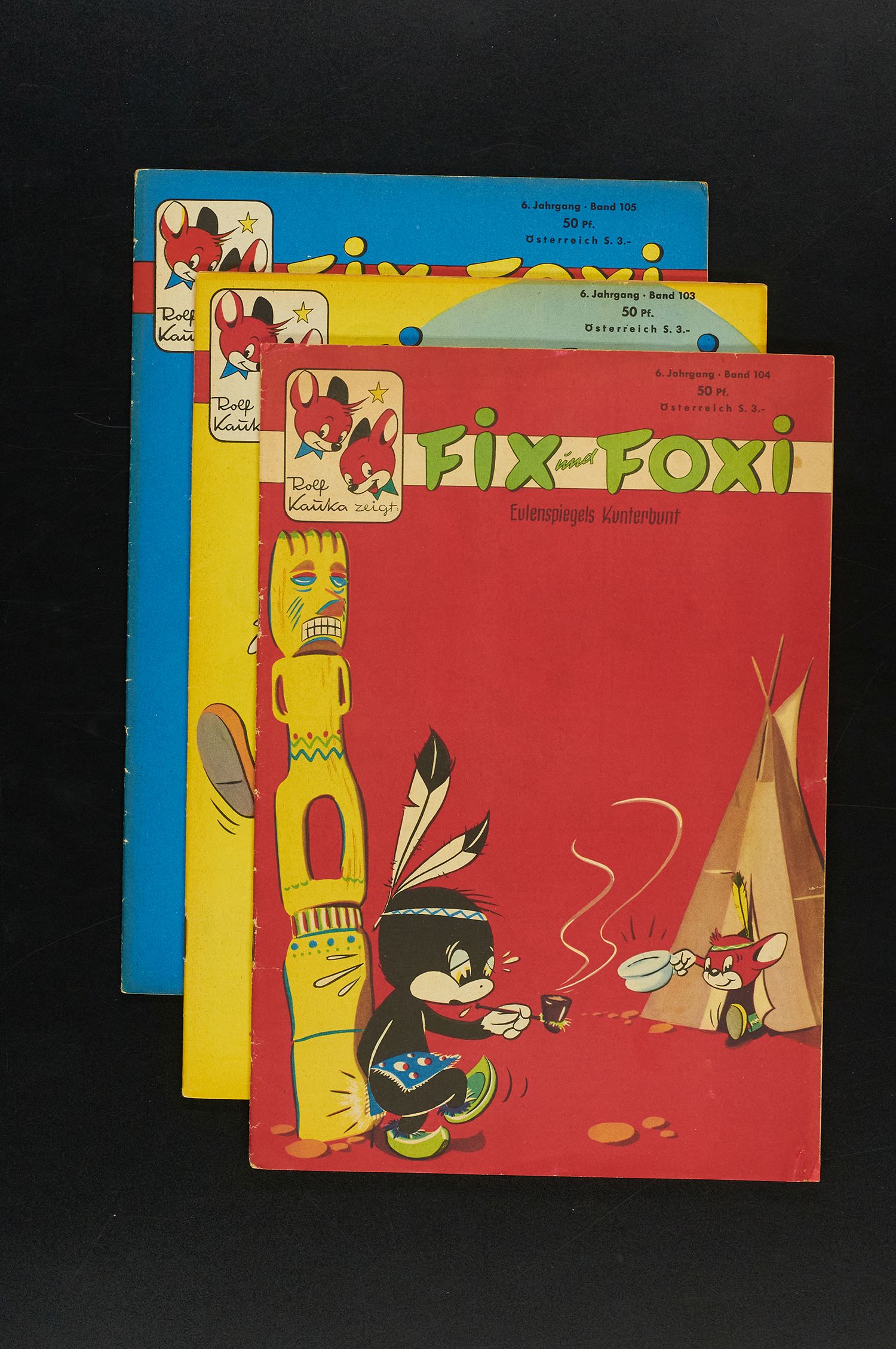Fix und Foxi Konvolut 3 Hefte 
