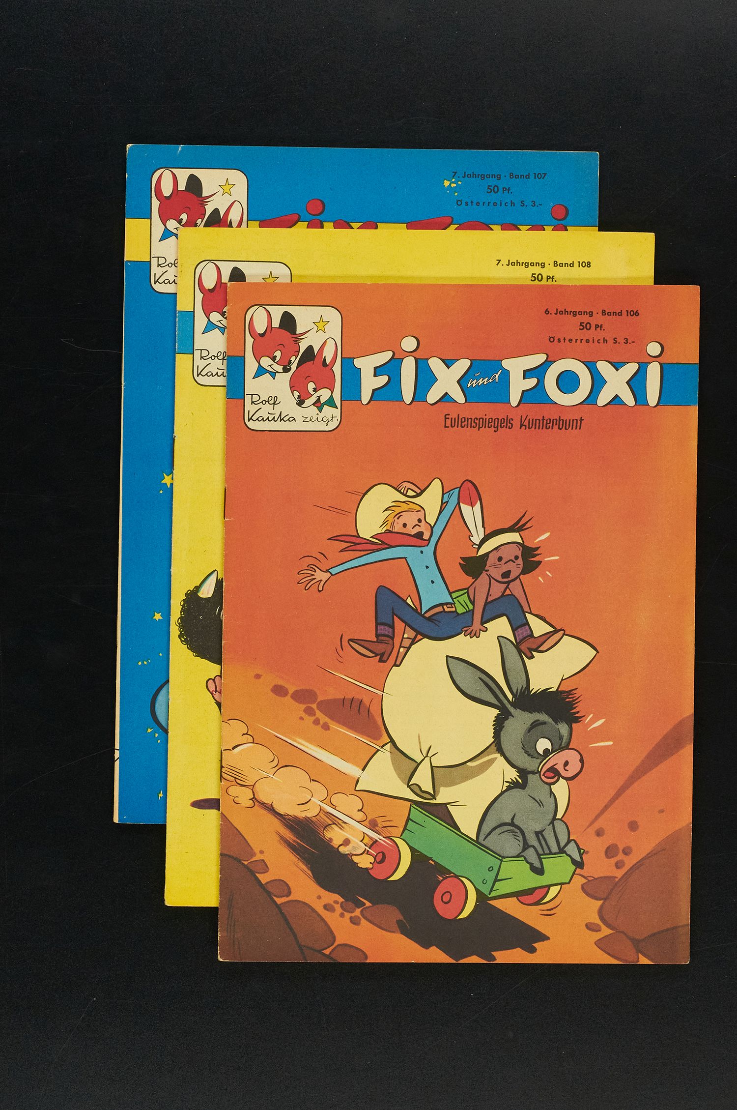 Fix und Foxi Konvolut 3 Hefte 