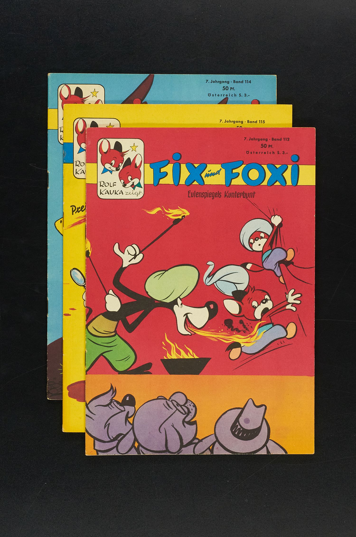 Fix und Foxi Konvolut 3 Hefte 