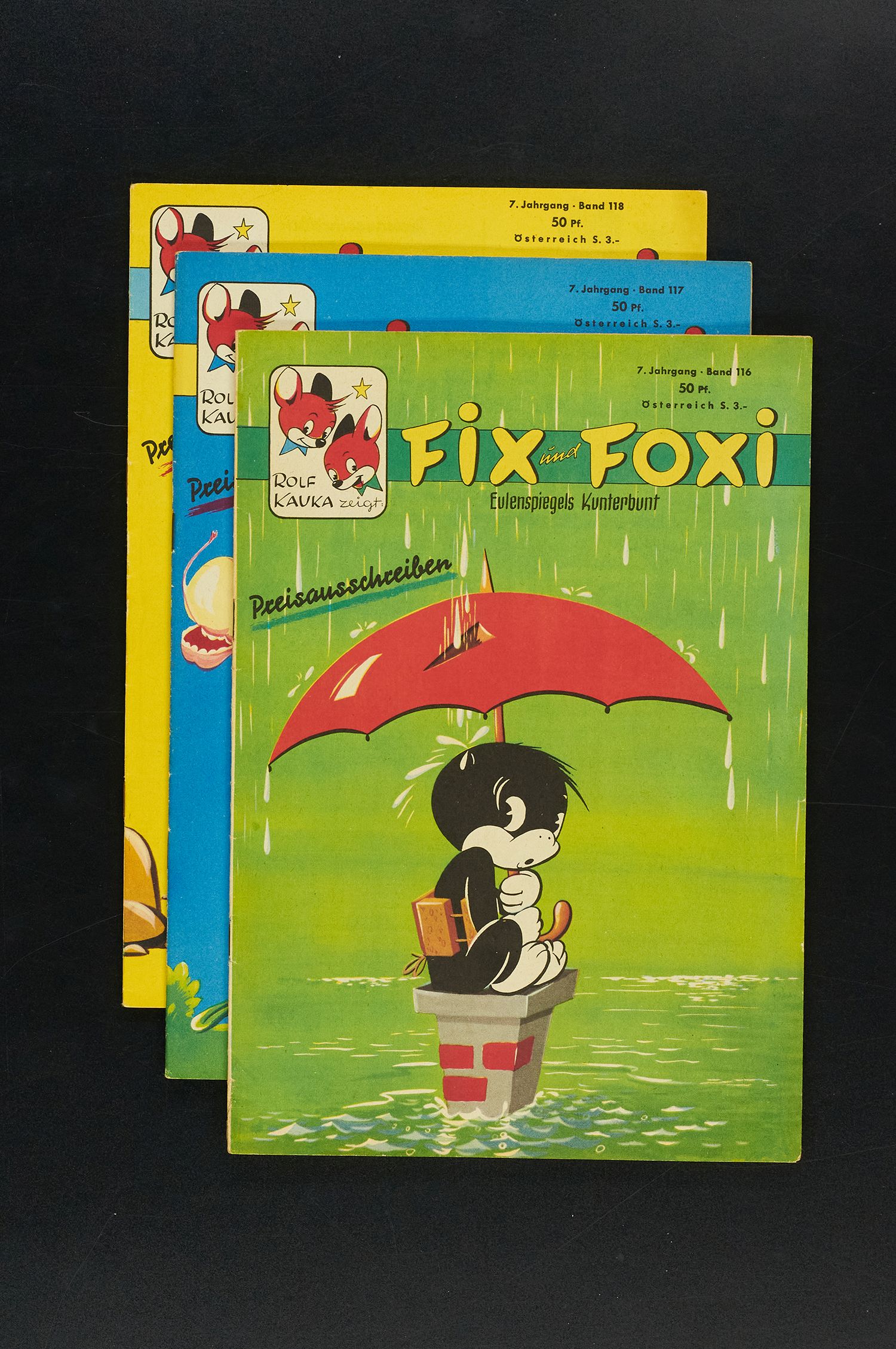 Fix und Foxi Konvolut 3 Hefte 