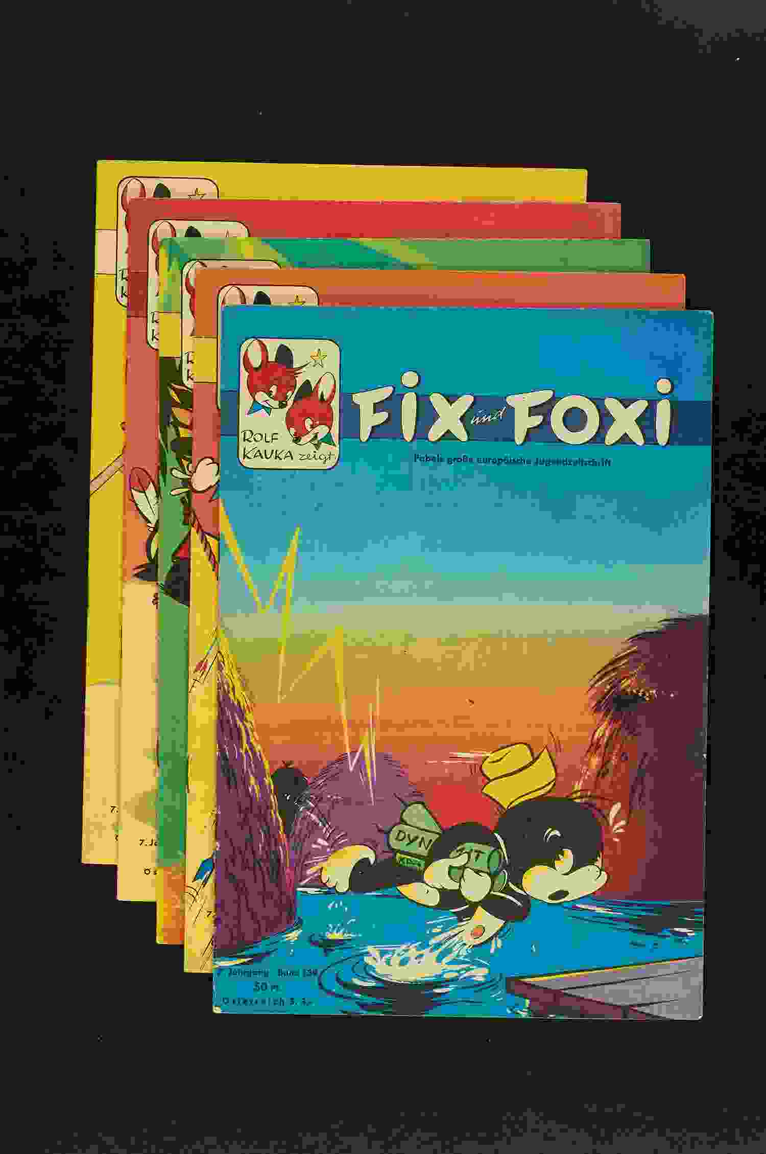 Fix und Foxi Konvolut 5 Hefte 
