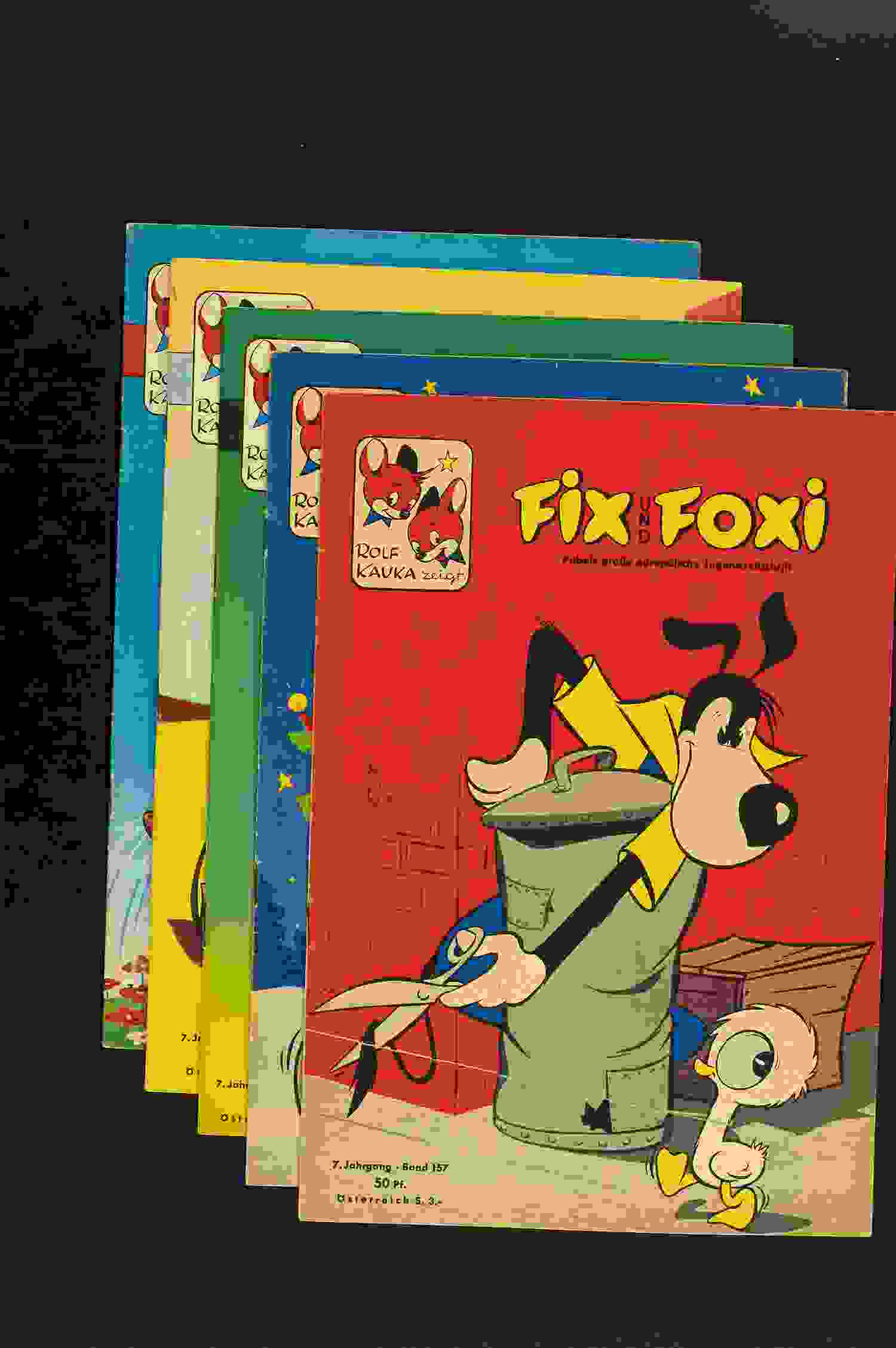 Fix und Foxi Konvolut 5 Hefte 