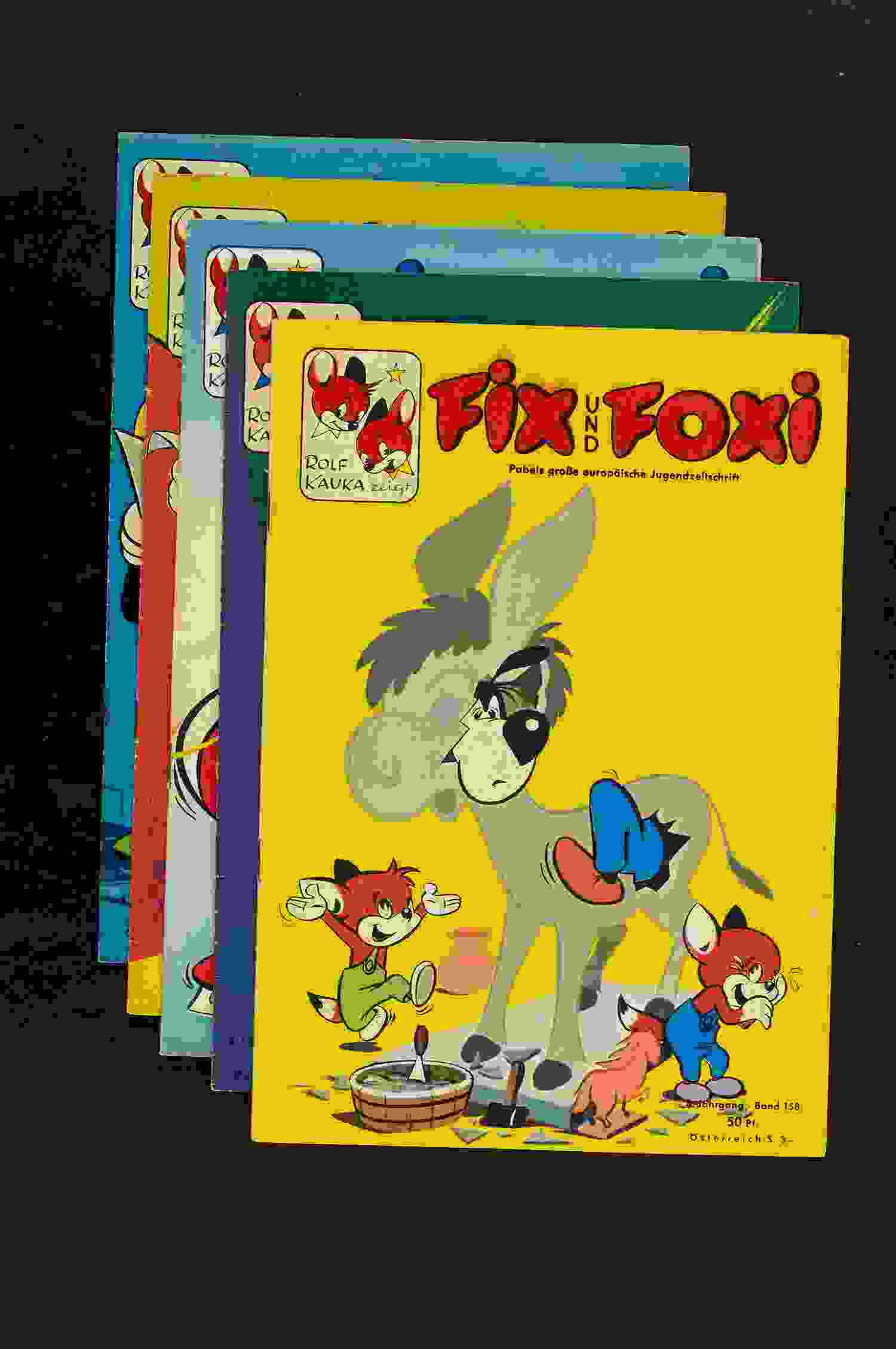 Fix und Foxi Konvolut 5 Hefte 