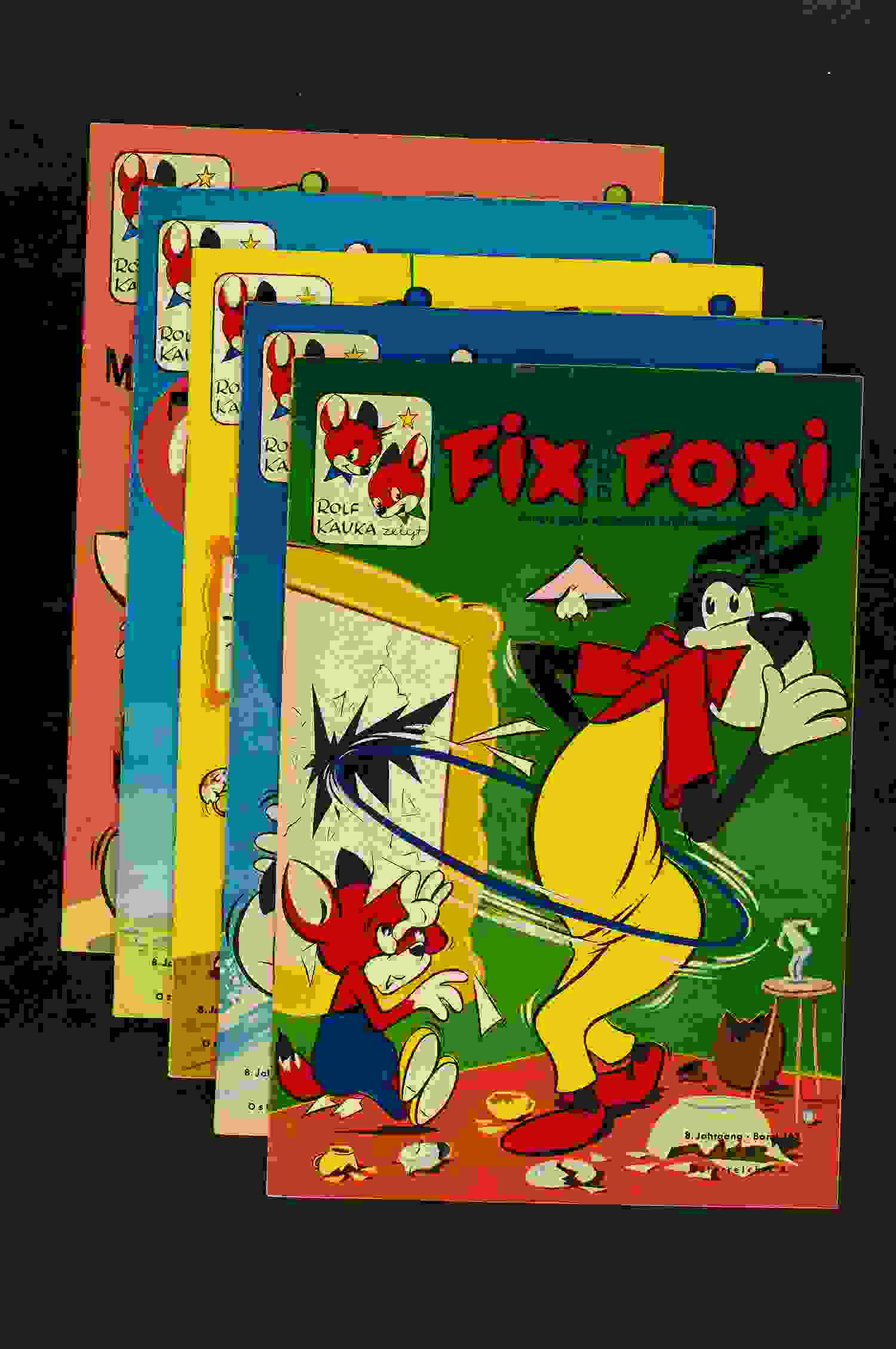 Fix und Foxi Konvolut 5 Hefte 