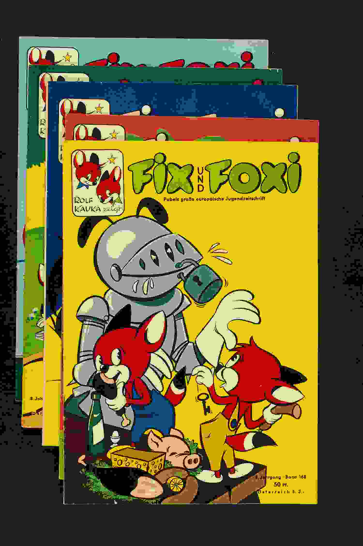 Fix und Foxi Konvolut 5 Hefte 