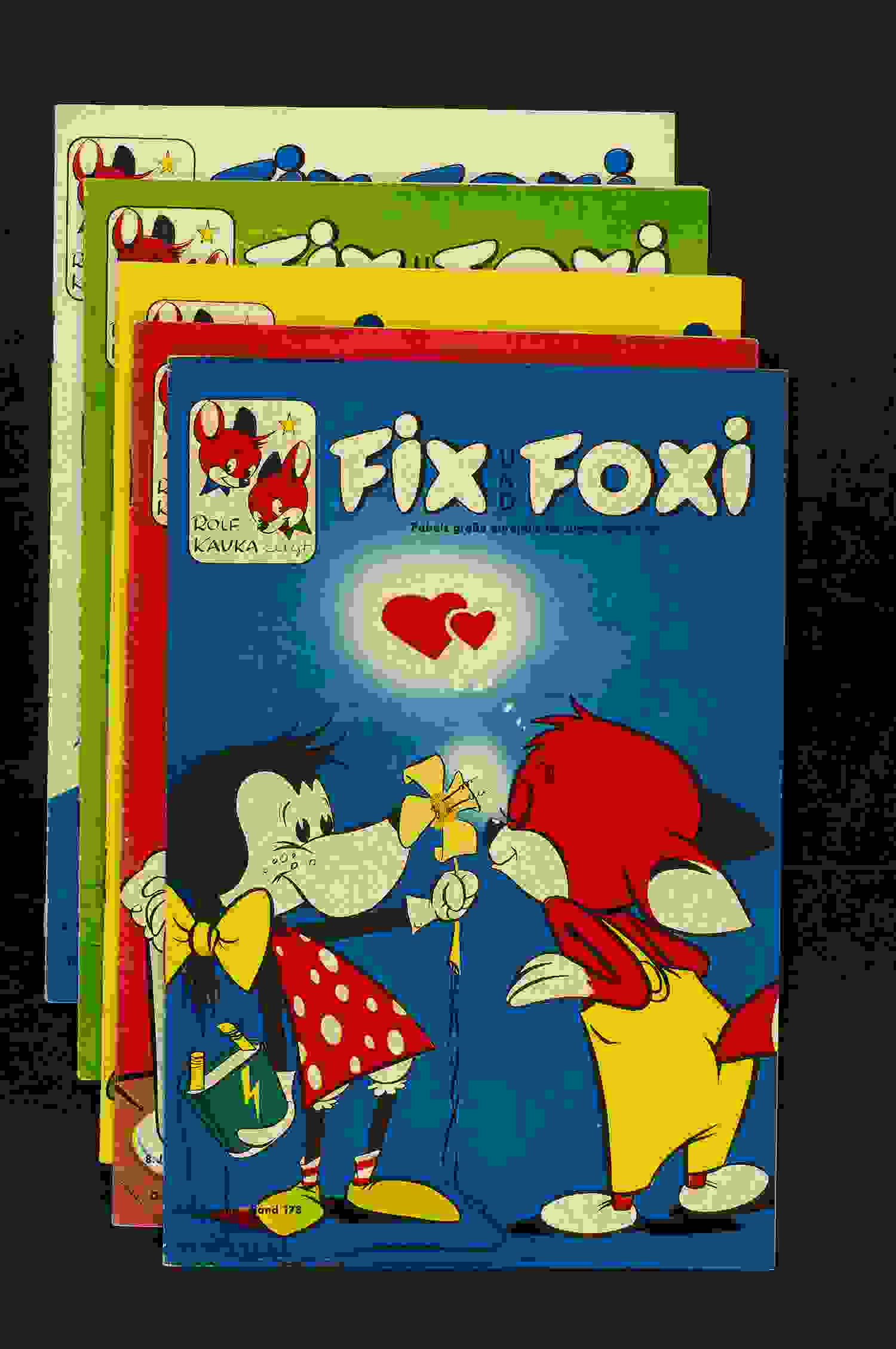 Fix und Foxi Konvolut 5 Hefte 