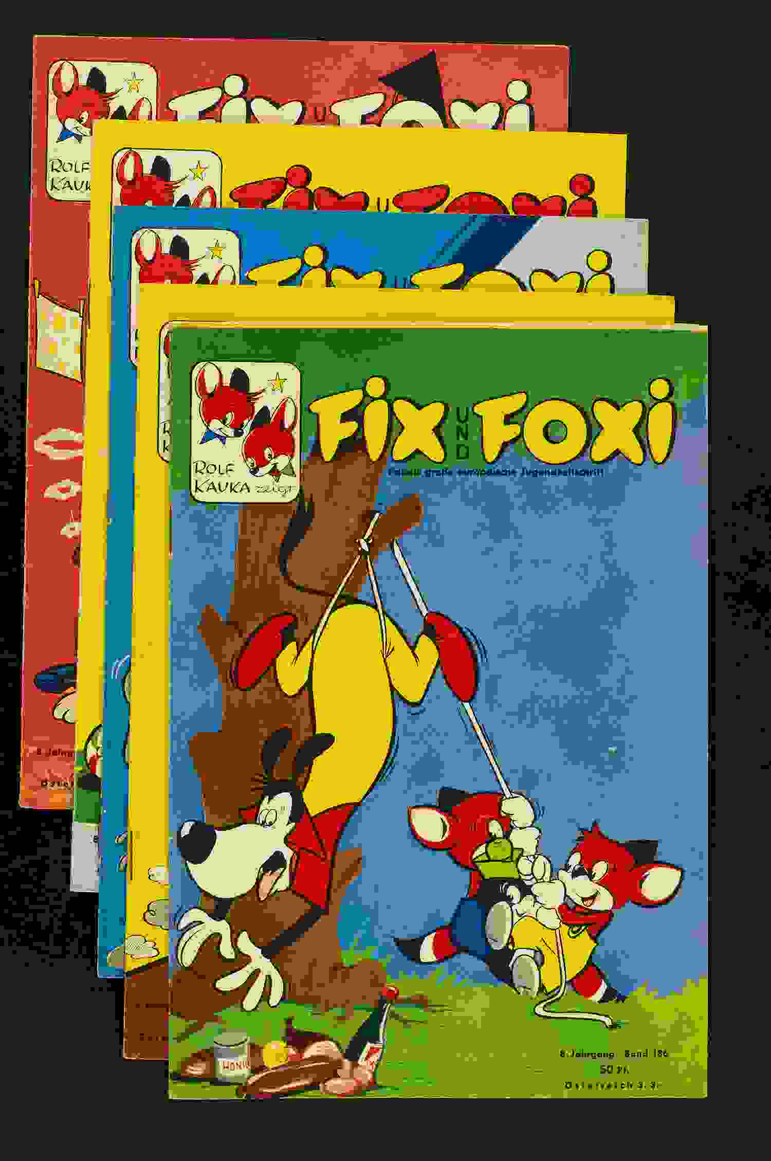 Fix und Foxi Konvolut 5 Hefte 