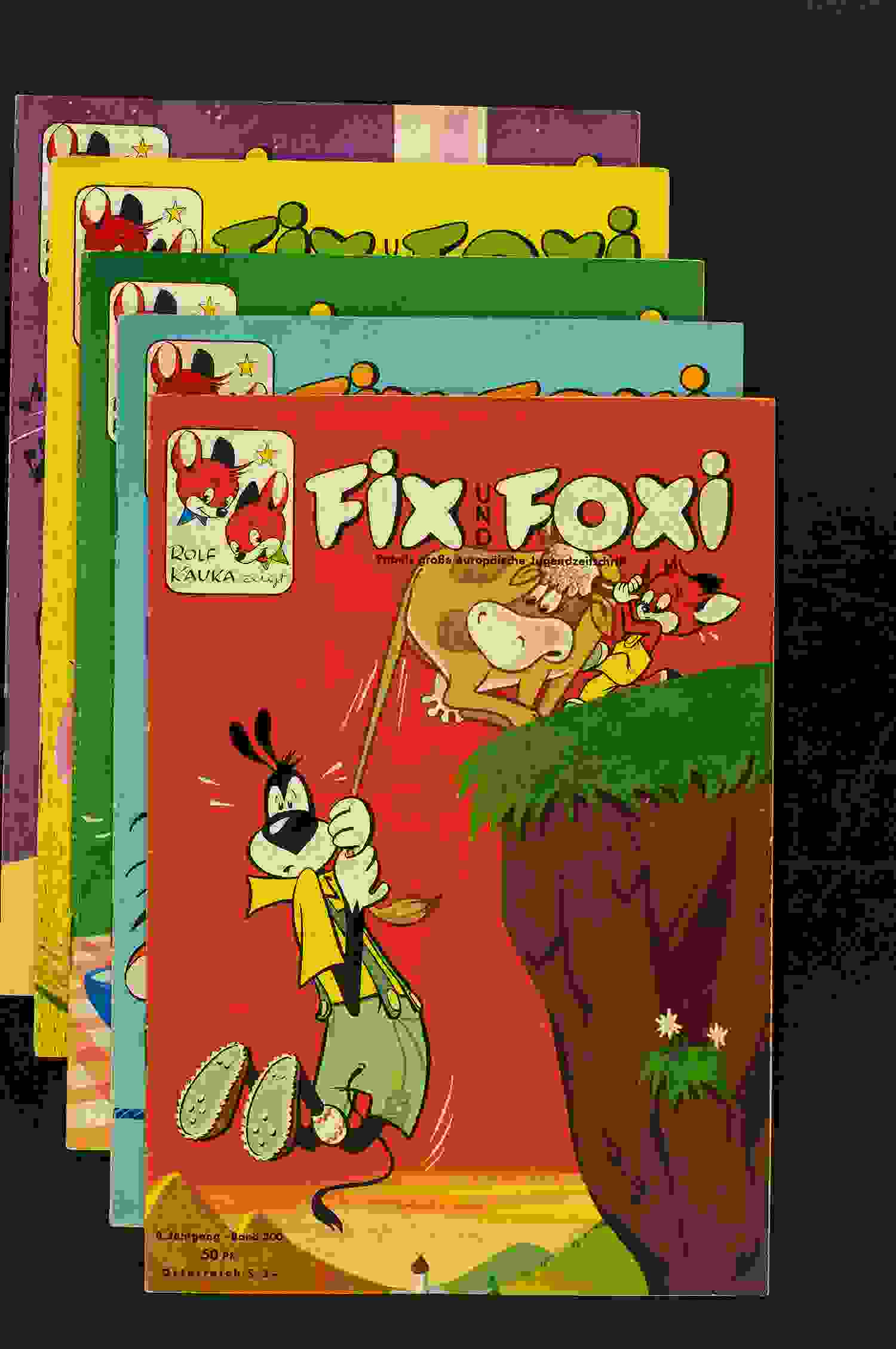 Fix und Foxi Konvolut 5 Hefte 