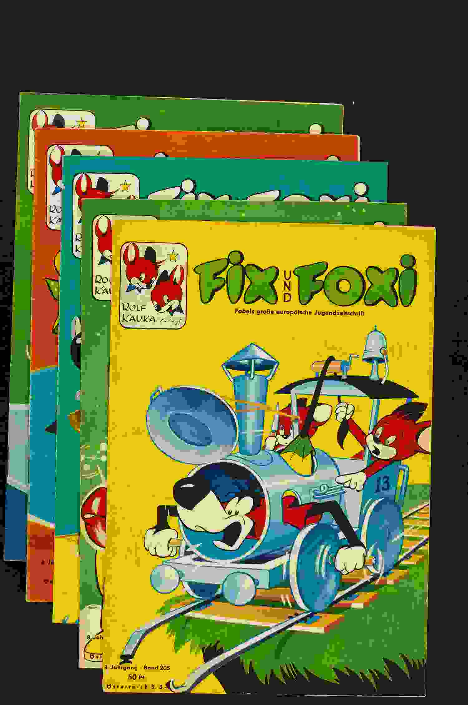 Fix und Foxi Konvolut 5 Hefte 