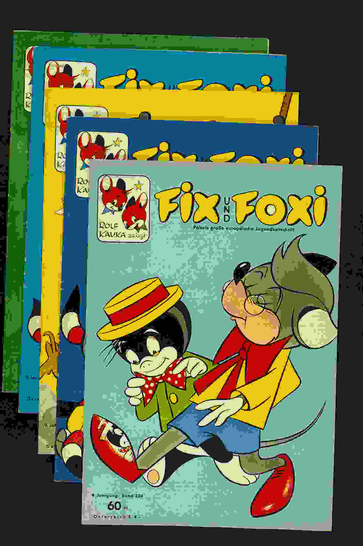 Fix und Foxi Konvolut 5 Hefte 
