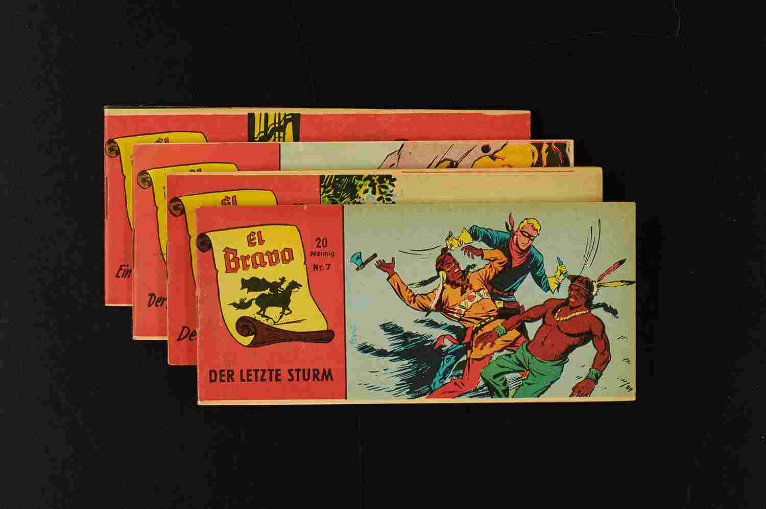 El Bravo Picc. Konvolut 4 Stk. 