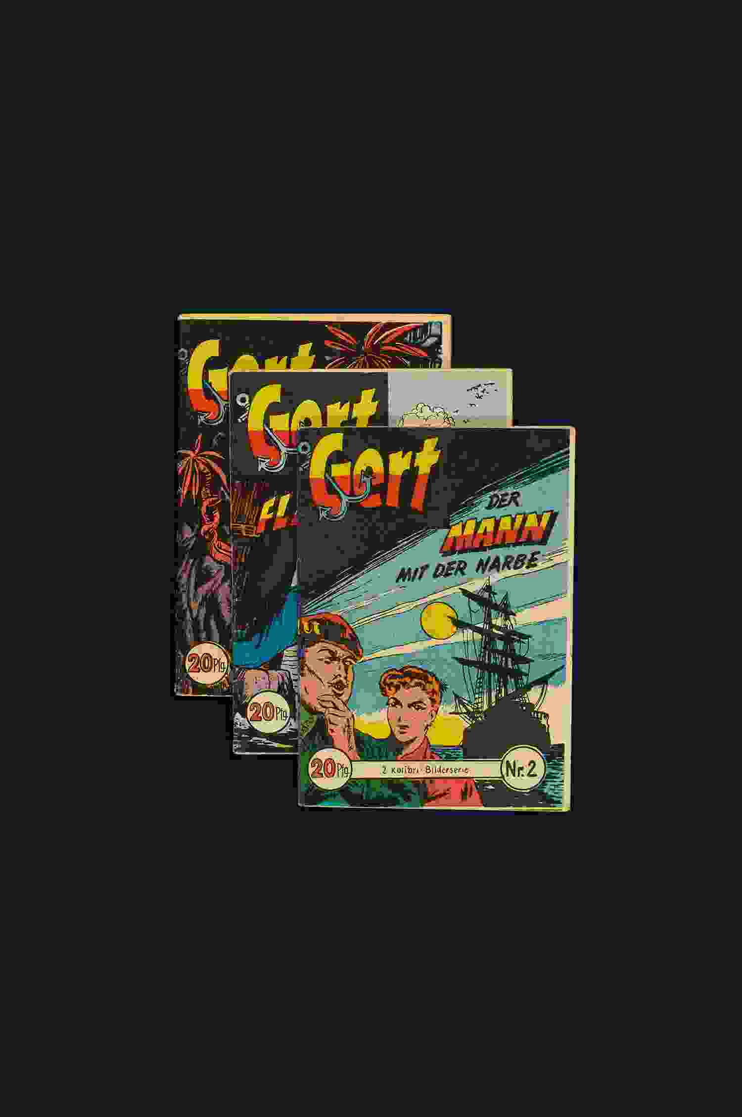 Gert Kolibri Konvolut 3 Stk. 