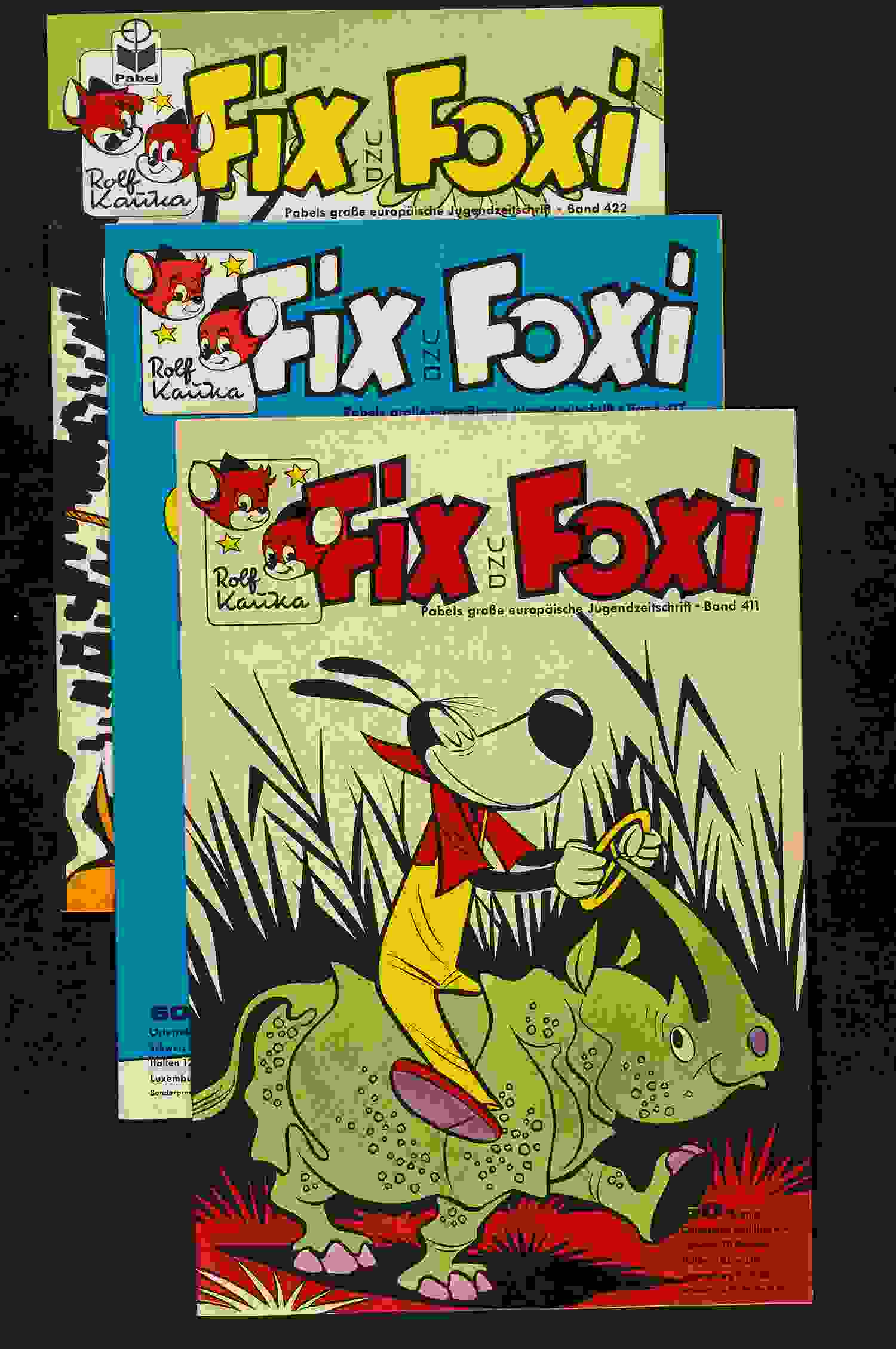 Fix und Foxi Konvolut 3 Hefte 