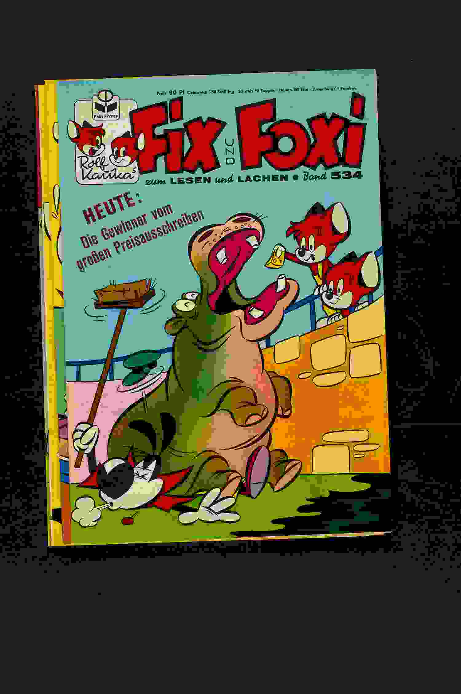 Fix und Foxi Konvolut 4 Hefte 