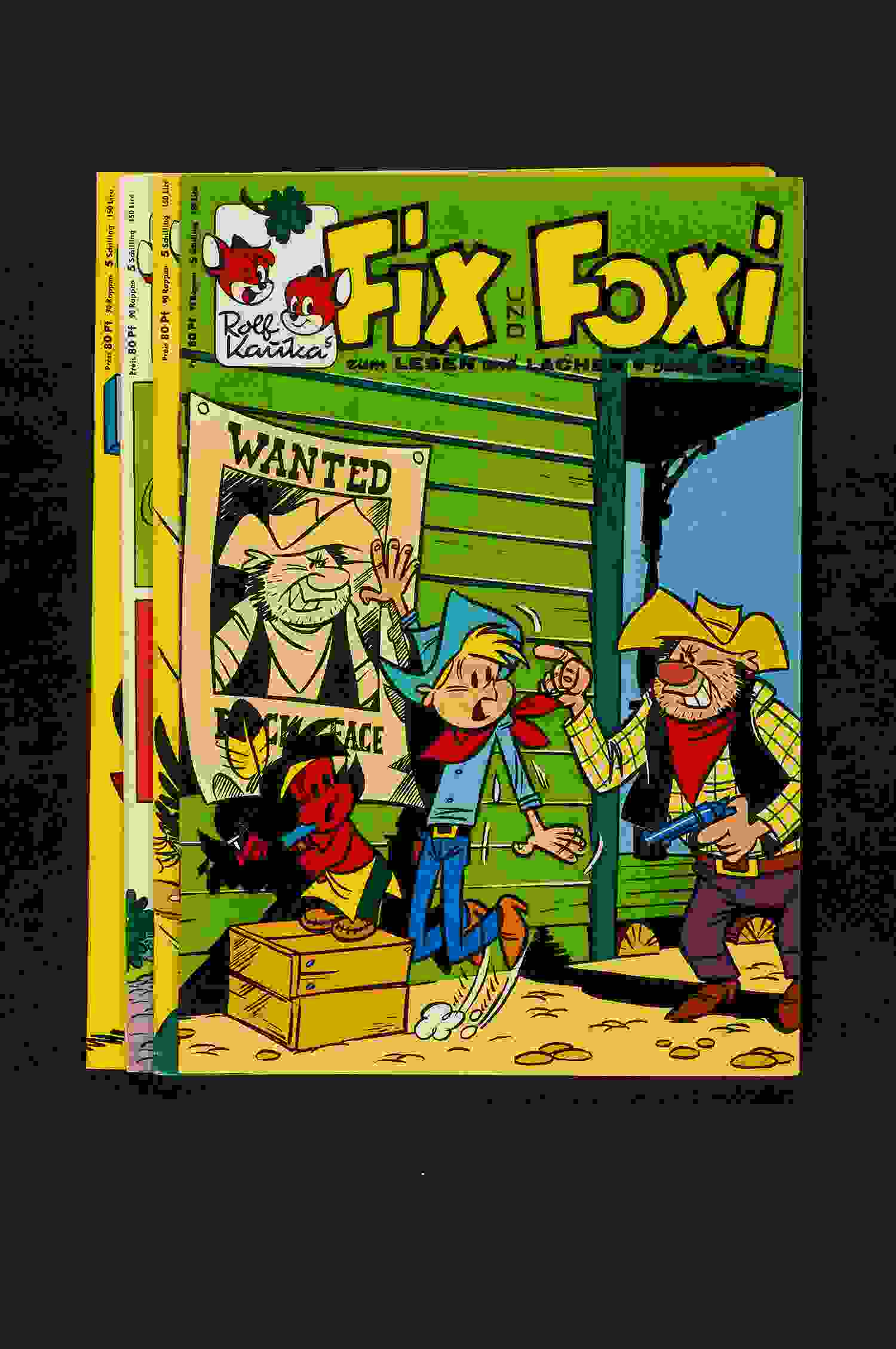 Fix und Foxi Konvolut 4 Hefte 