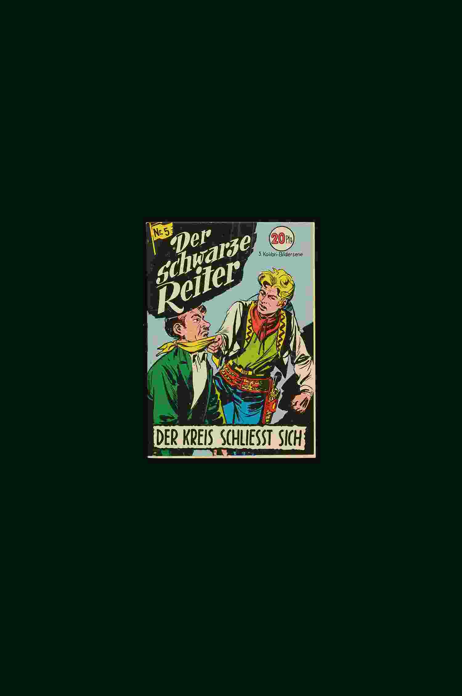 Der schwarze Reiter Kolibri Nr. 5 