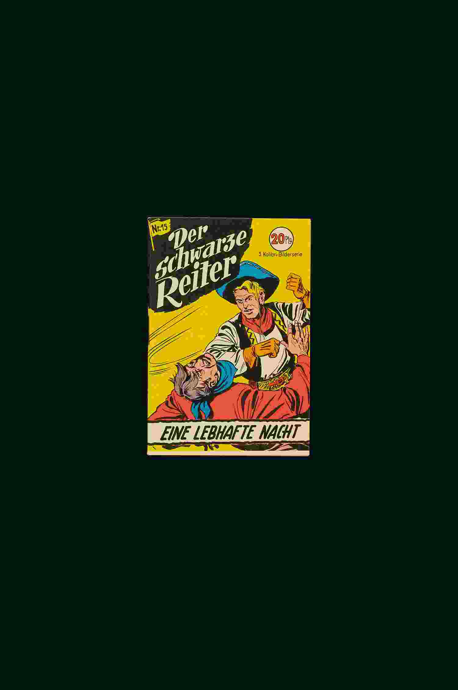 Der schwarze Reiter Kolibri Nr. 15 