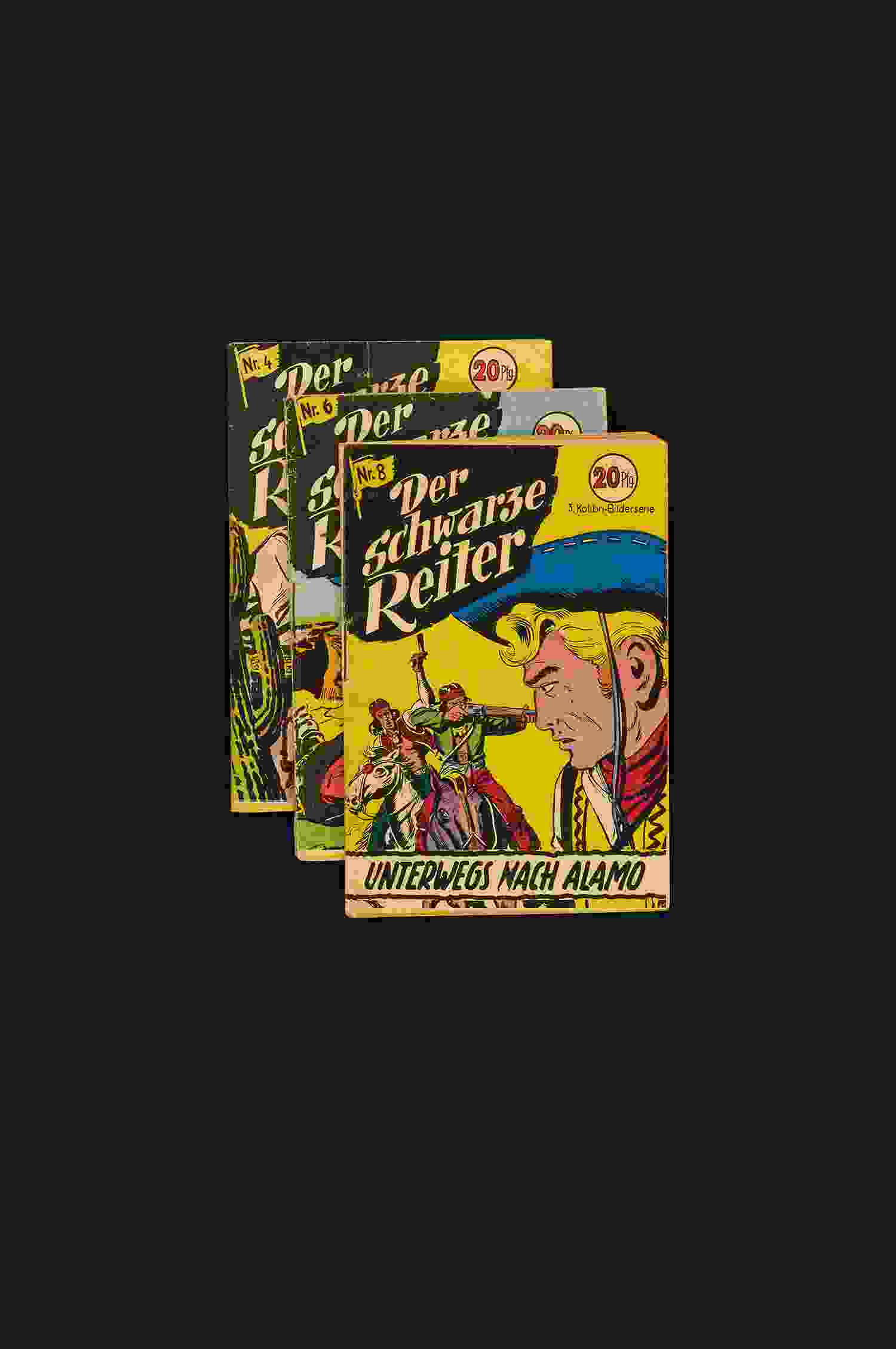 Der schwarze Reiter Kolibri Konv. 3 Stk 