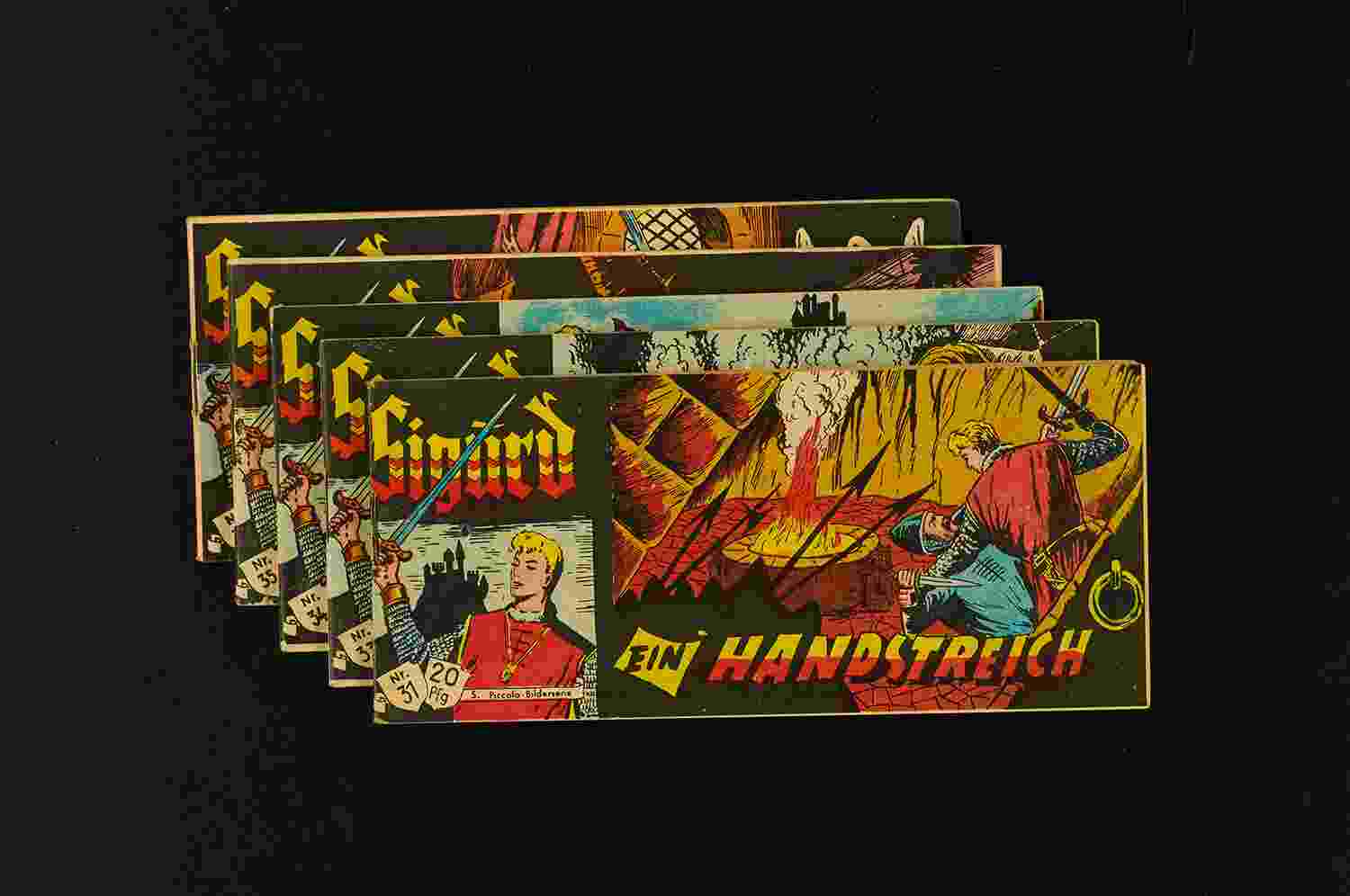 Sigurd Picc. 20 Pf. Serie Konv. 5 Stk. 