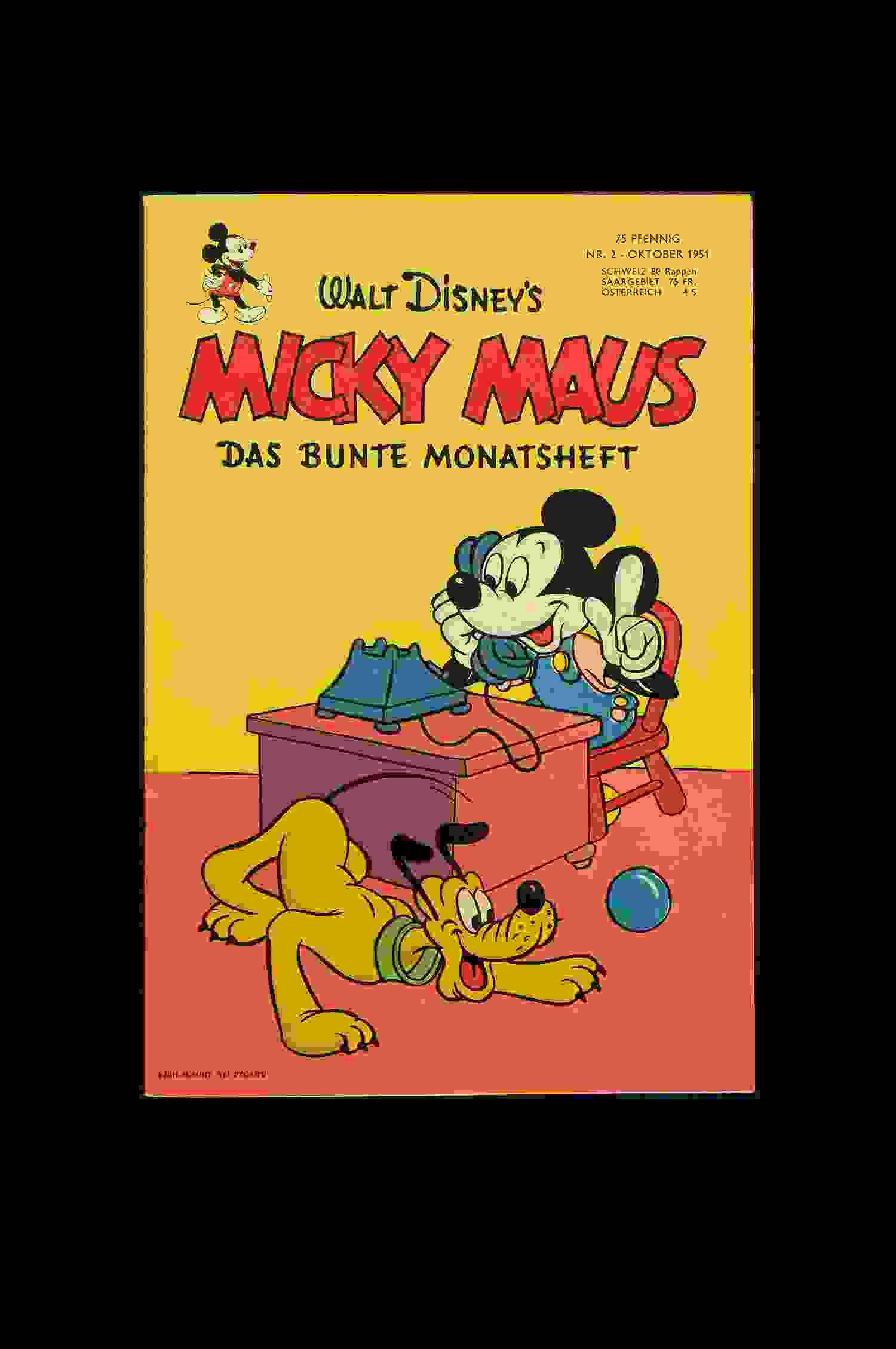 Micky Maus Nr. 2/1951  