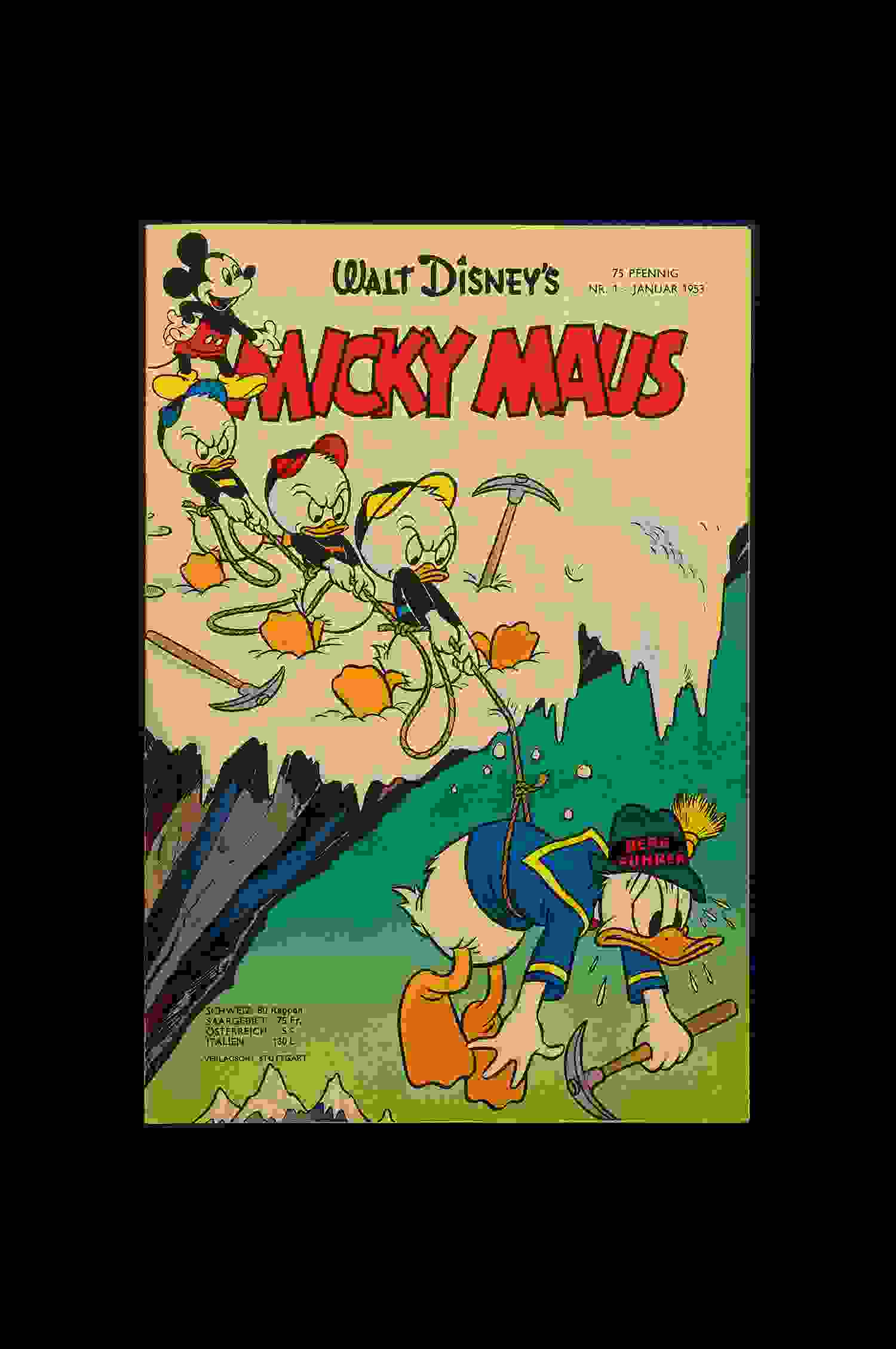 Micky Maus Nr. 1/1953  