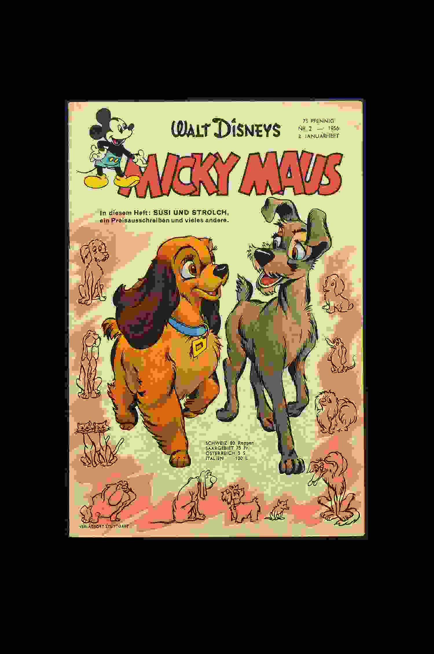 Micky Maus Nr. 2/1956  