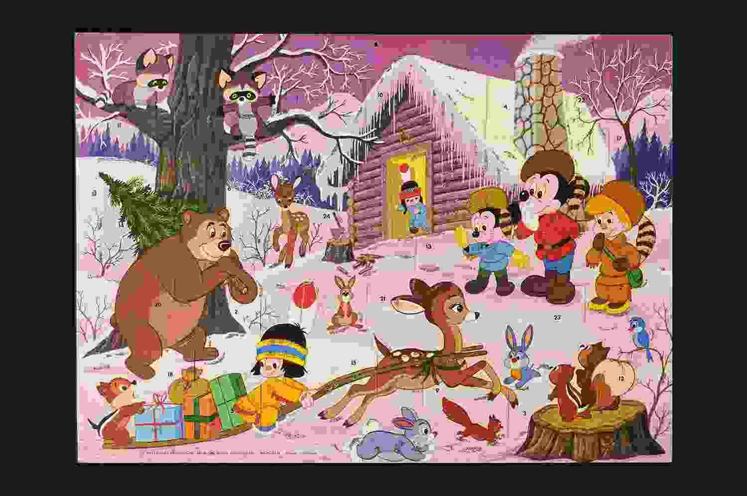 Micky Maus Weihnachtskalender  