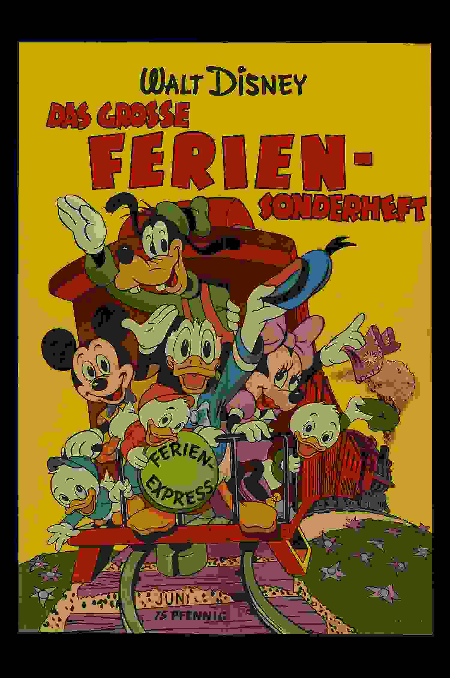 Micky Maus Ankündigungsplakat SoHe Nr. 27 