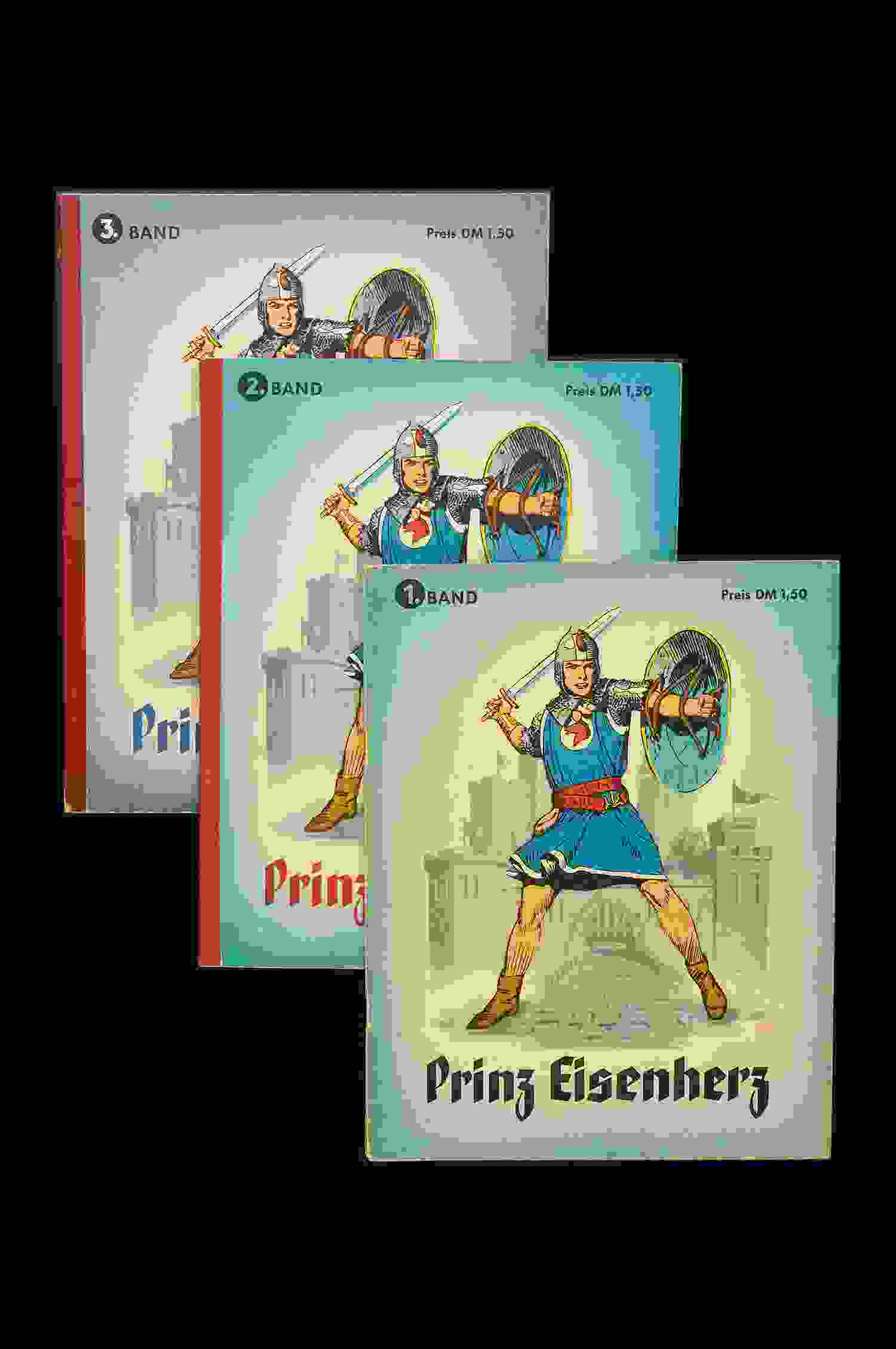Prinz Eisenherz Konvolut 3 Broschüren 