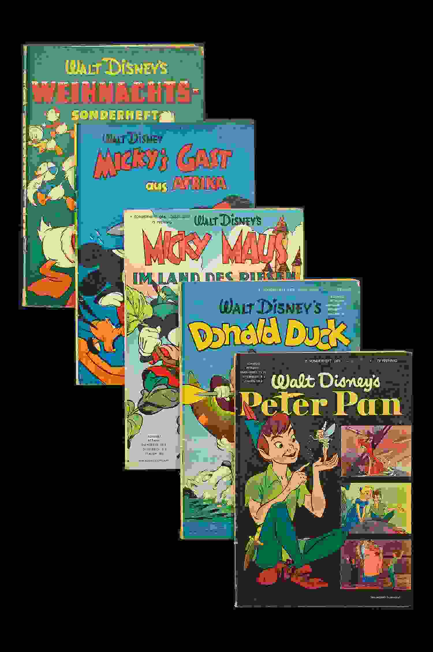 Micky Maus Sonderhefte 5 Stk 